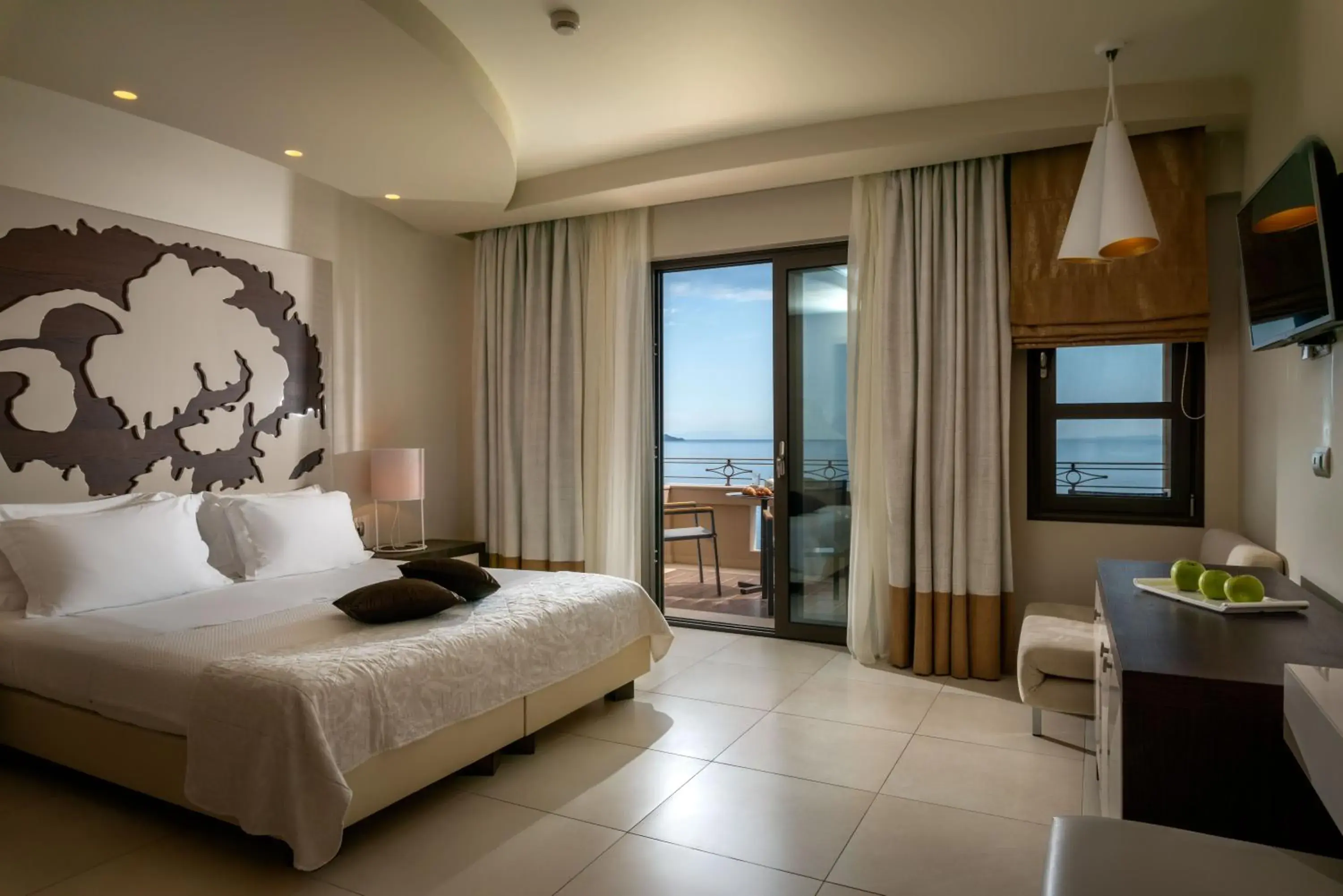 Executive Double Room with Sea View in Sivota Diamond Spa Resort Executive Double Room with Sea View in Sivota Diamond Spa Resort