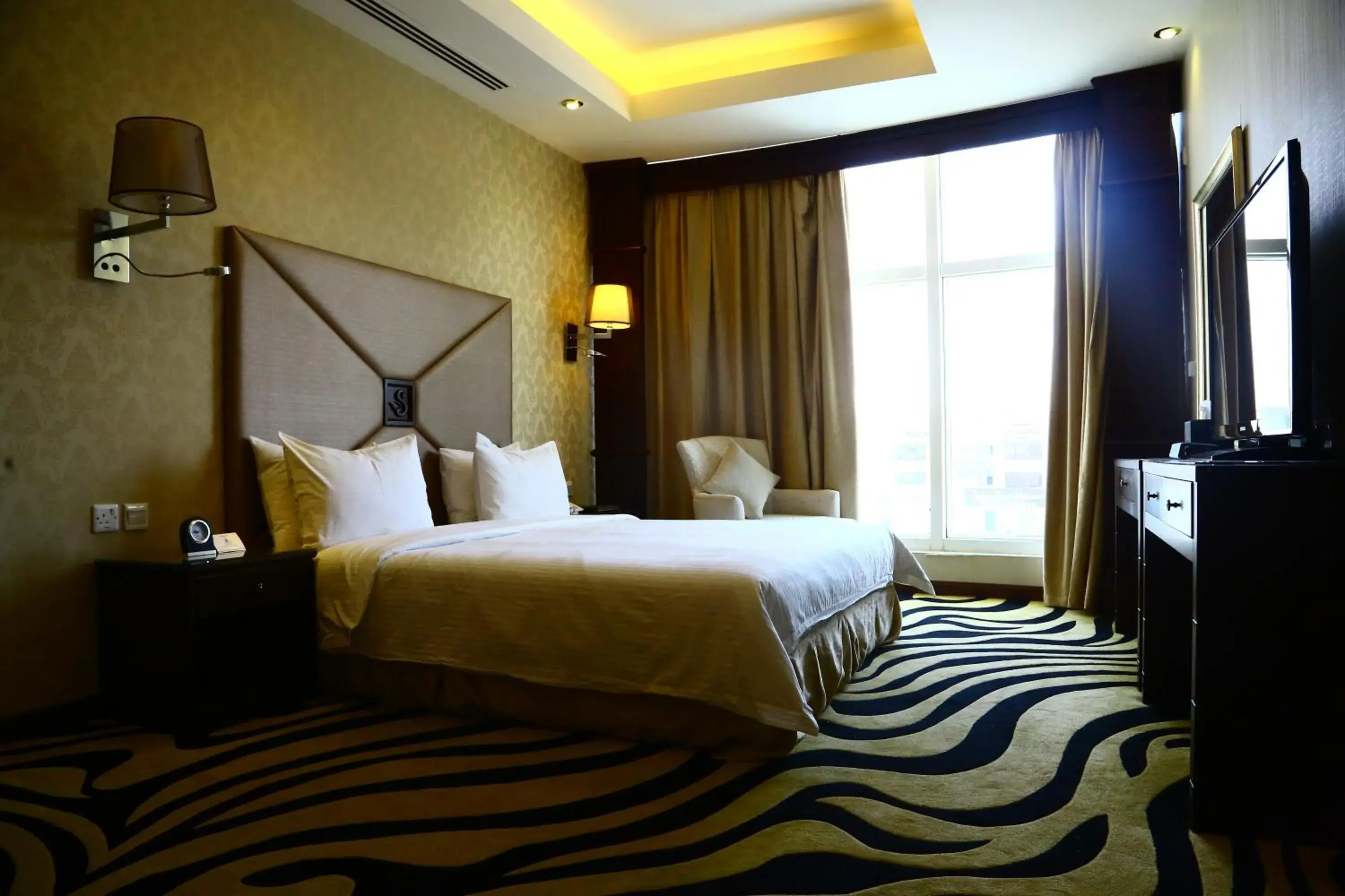 Deluxe Double Room in Sanam Hotel Suites - Riyadh Deluxe Double Room in Sanam Hotel Suites - Riyadh