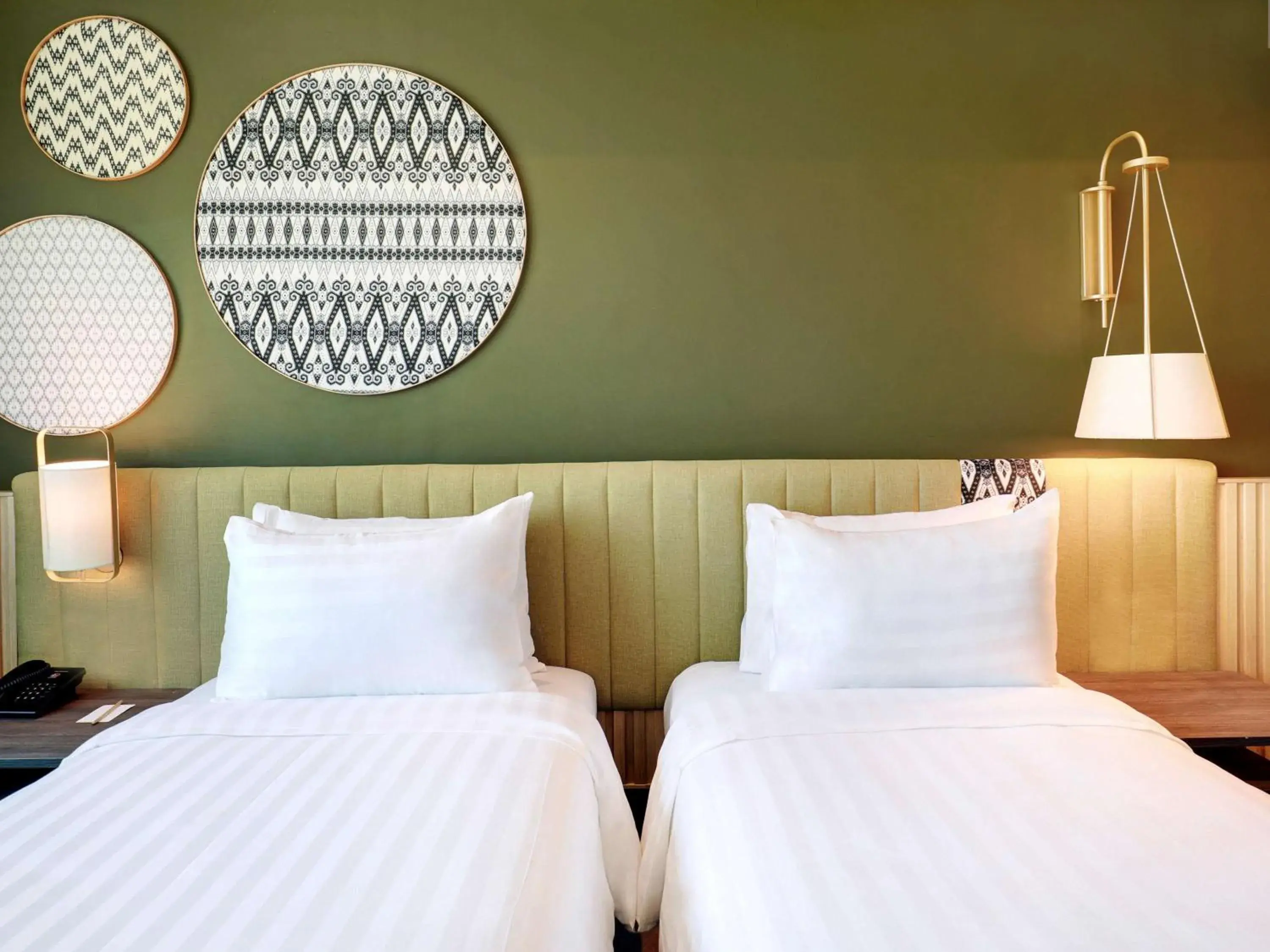 Deluxe room with Two Single Beds in Mercure Makassar Nexa Pettarani Deluxe room with Two Single Beds in Mercure Makassar Nexa Pettarani