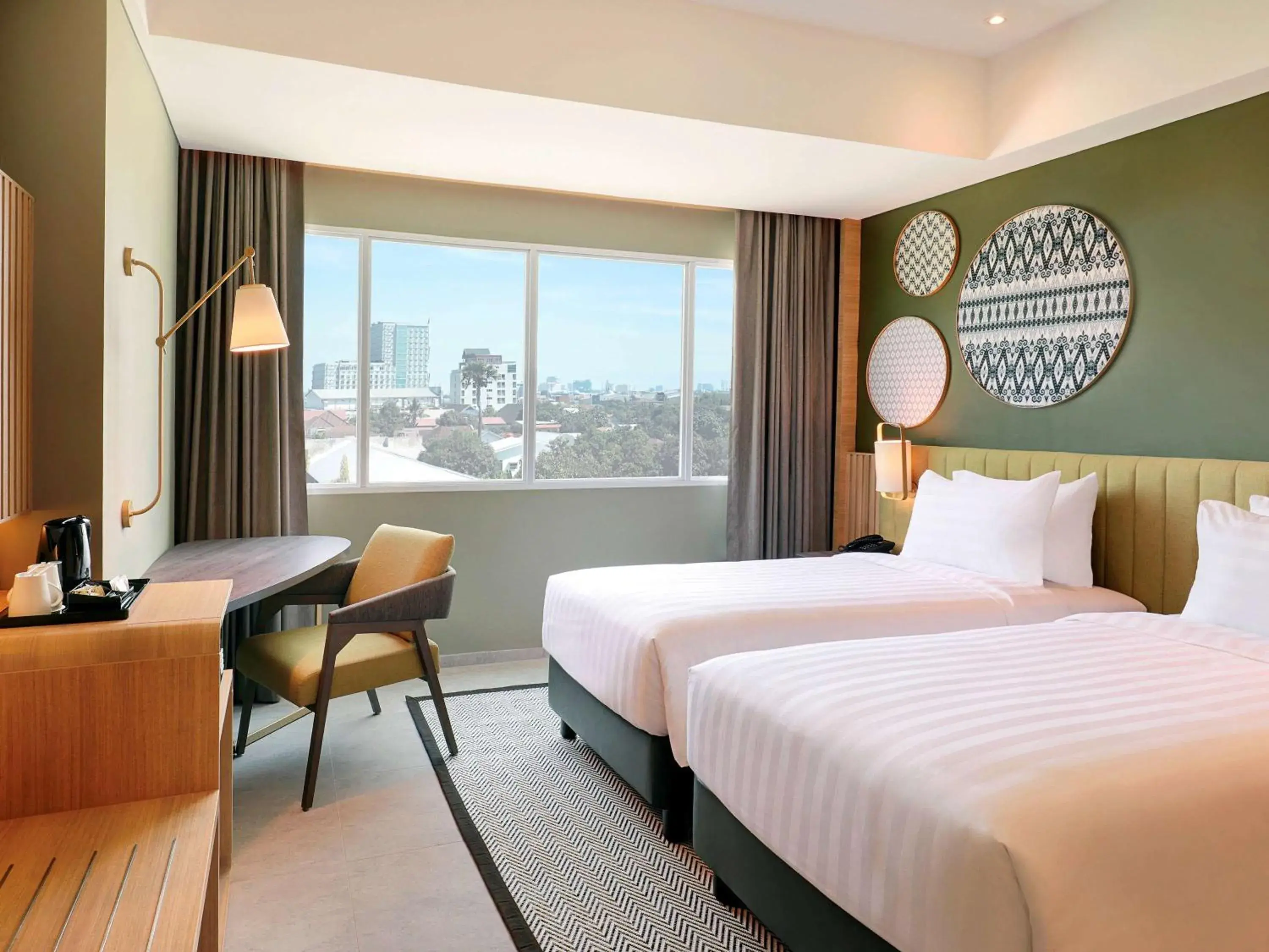 Superior Twin Room in Mercure Makassar Nexa Pettarani Superior Twin Room in Mercure Makassar Nexa Pettarani