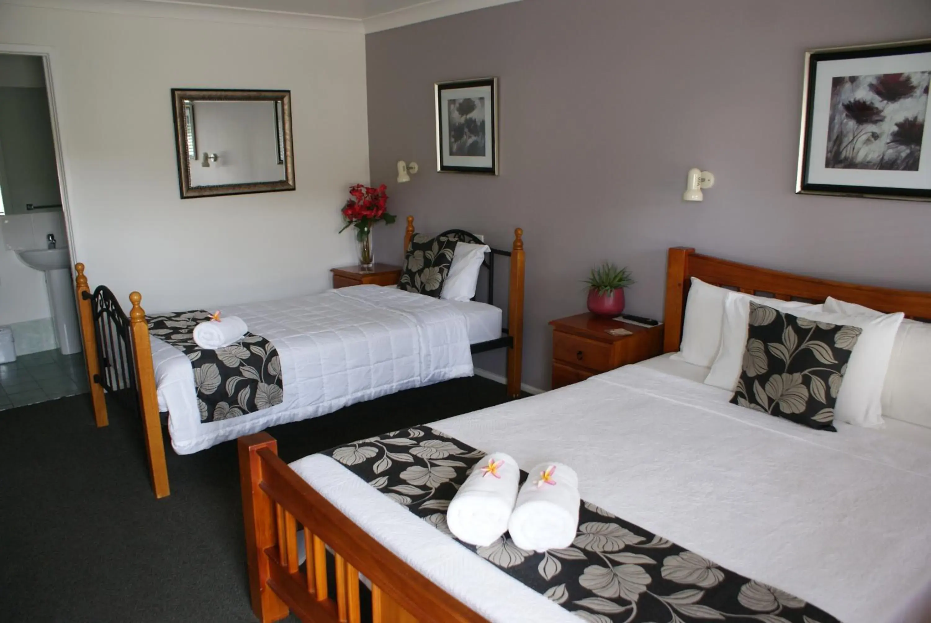 Twin Room in Karuah Riverside Motel Twin Room in Karuah Riverside Motel