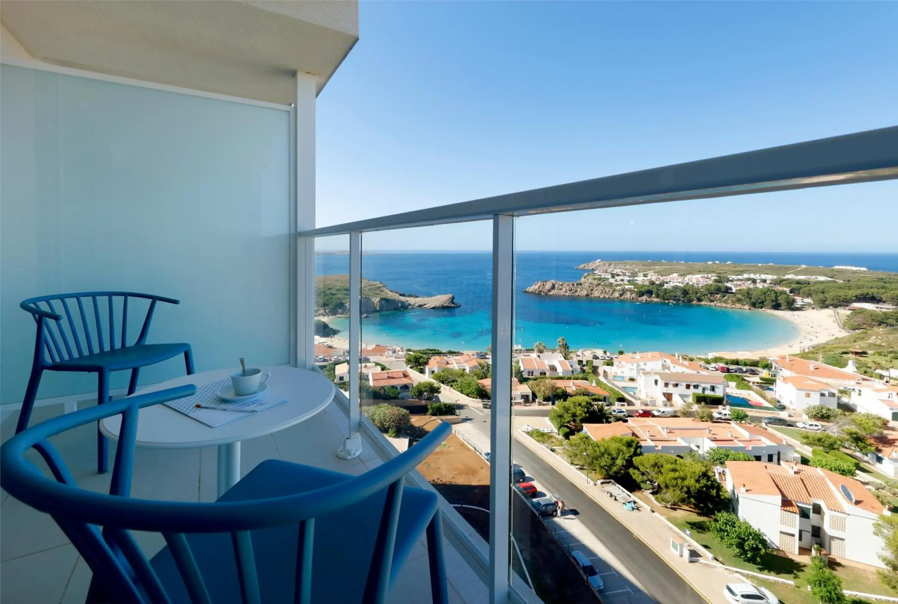 Deluxe Double Room with Sea View in Palladium Hotel Menorca Deluxe Double Room with Sea View in Palladium Hotel Menorca