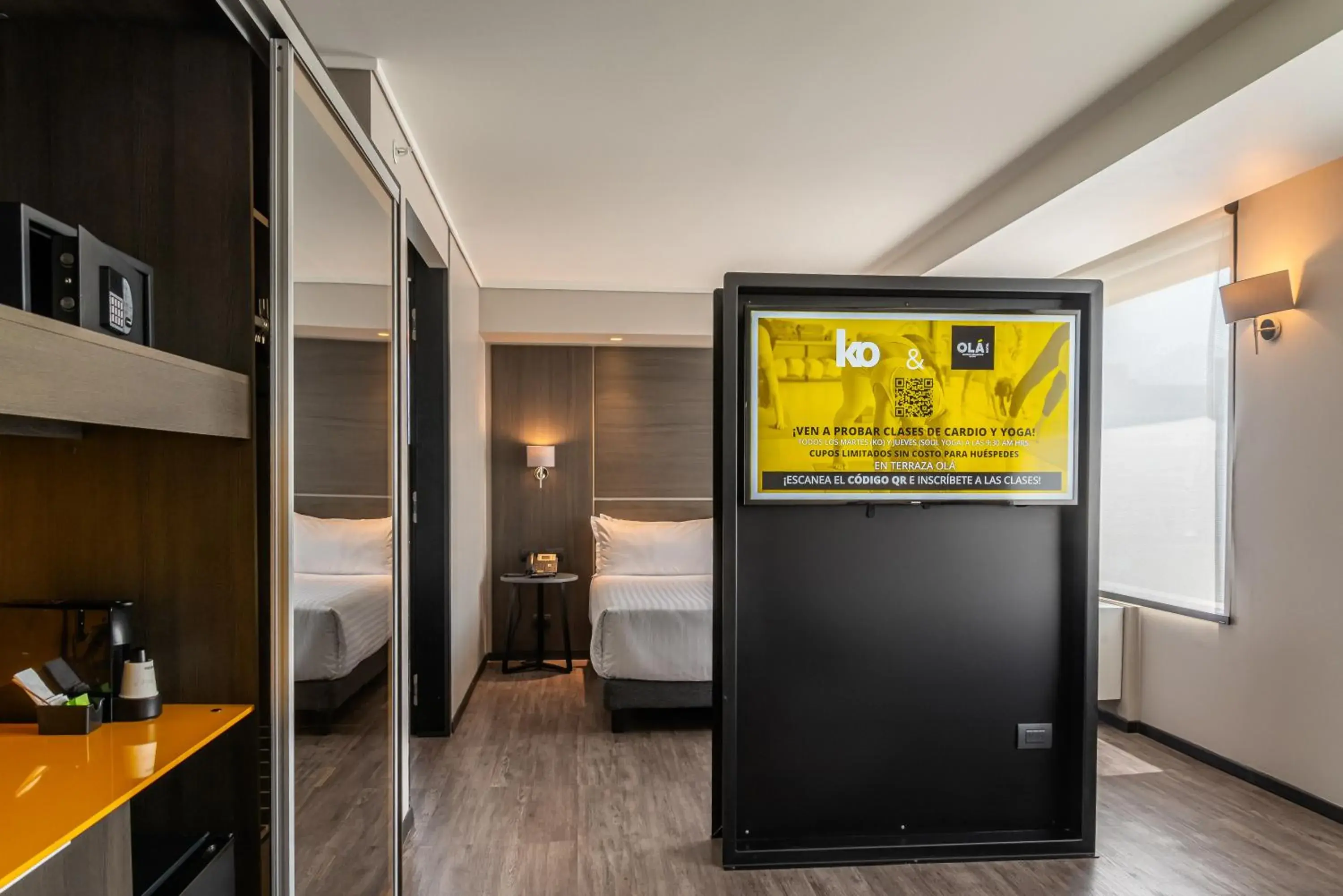 Junior King Suite with Sofa Bed in Ola Santiago Providencia, Tapestry Collection by Hilton Junior King Suite with Sofa Bed in Ola Santiago Providencia, Tapestry Collection by Hilton