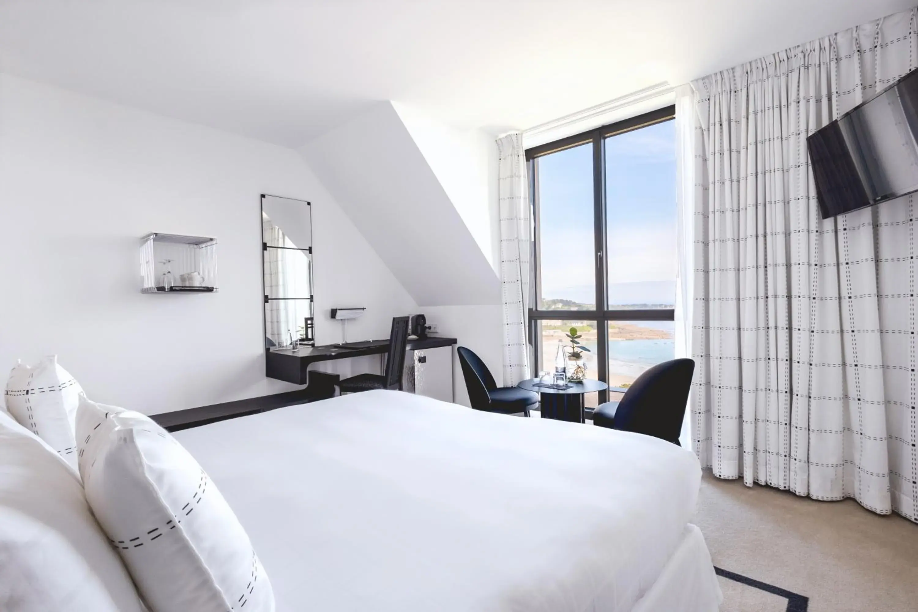 Double Room with Sea View in L'Agapa Hôtel - Spa Codage Double Room with Sea View in L'Agapa Hôtel - Spa Codage