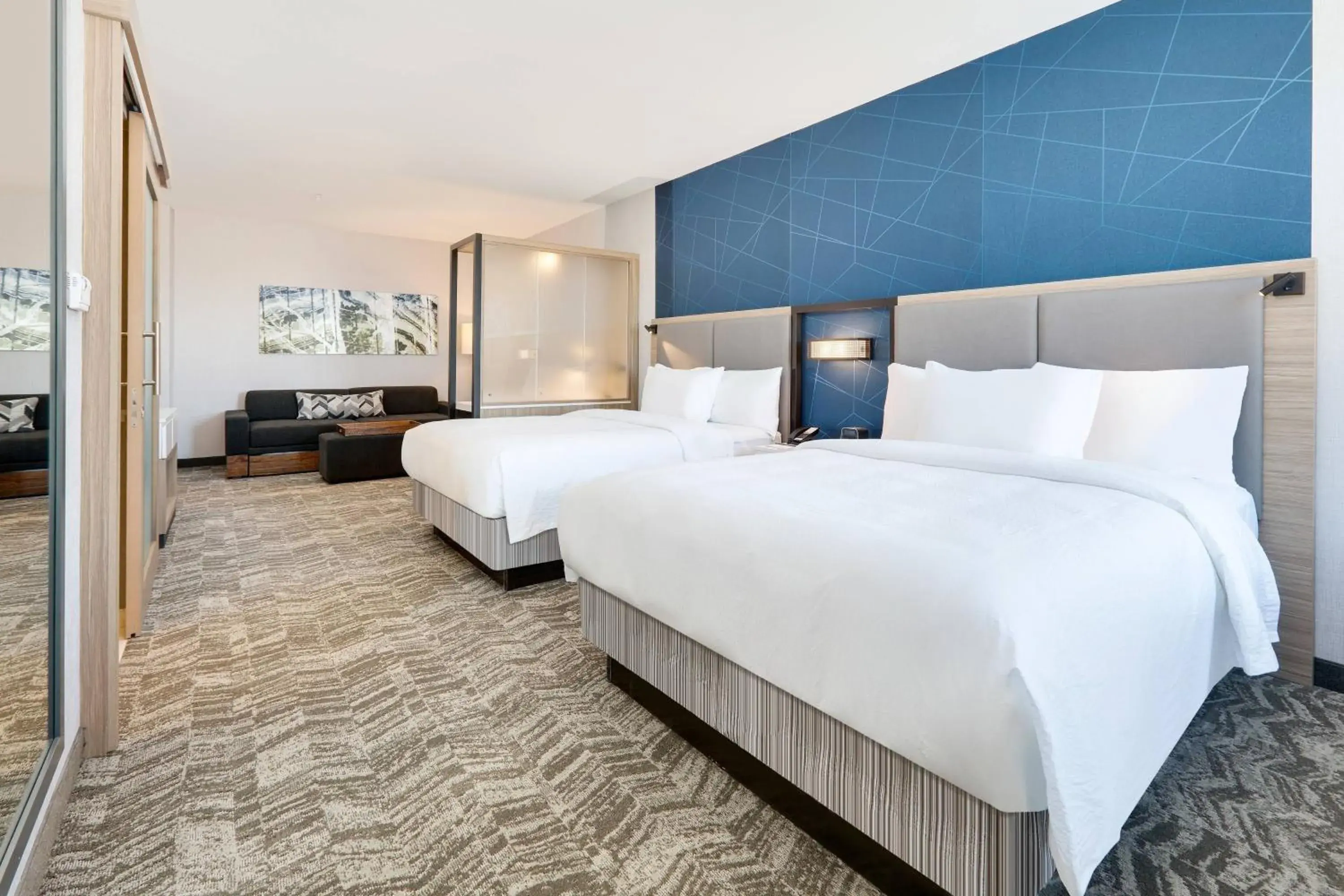 Suite, 2 Queen, Trundle bed in SpringHill Suites by Marriott Dallas Mansfield Suite, 2 Queen, Trundle bed in SpringHill Suites by Marriott Dallas Mansfield