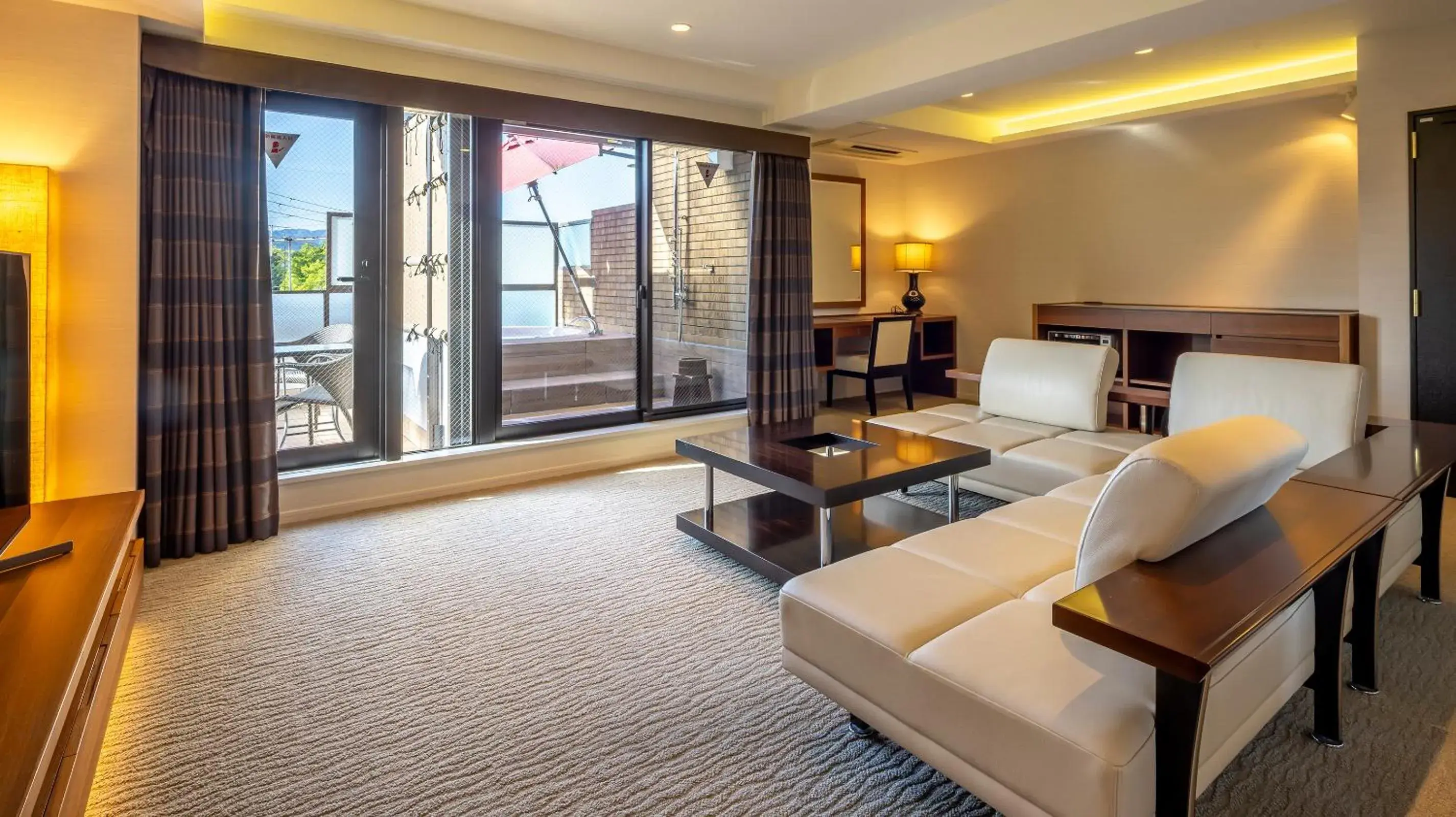 Deluxe Twin Room A with Open-Air Bath in Riverte Kyoto Kamogawa Deluxe Twin Room A with Open-Air Bath in Riverte Kyoto Kamogawa