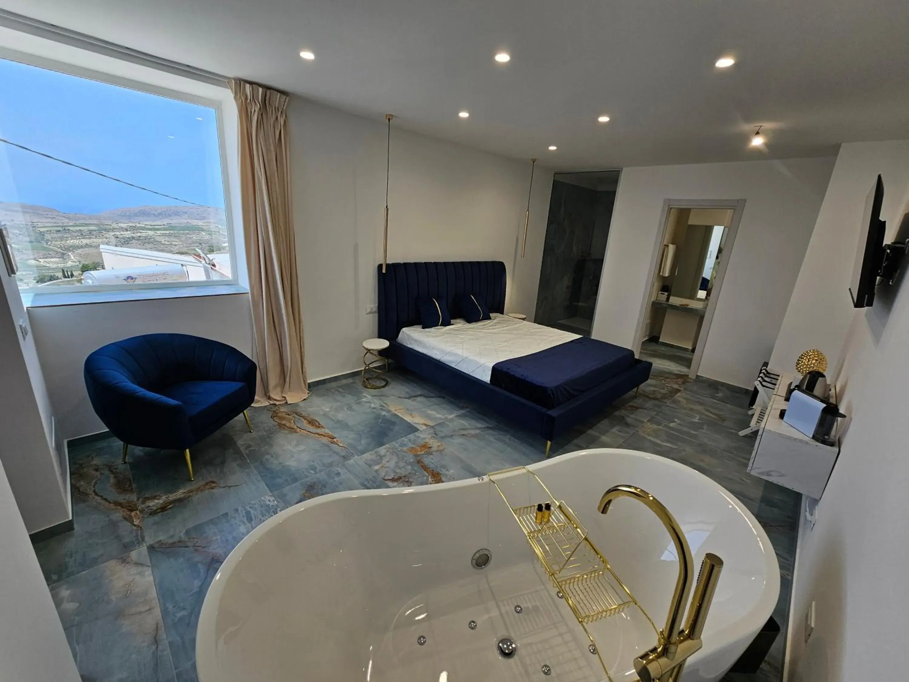 Queen Room with Spa Bath in Antico Borgo dei Templi Queen Room with Spa Bath in Antico Borgo dei Templi