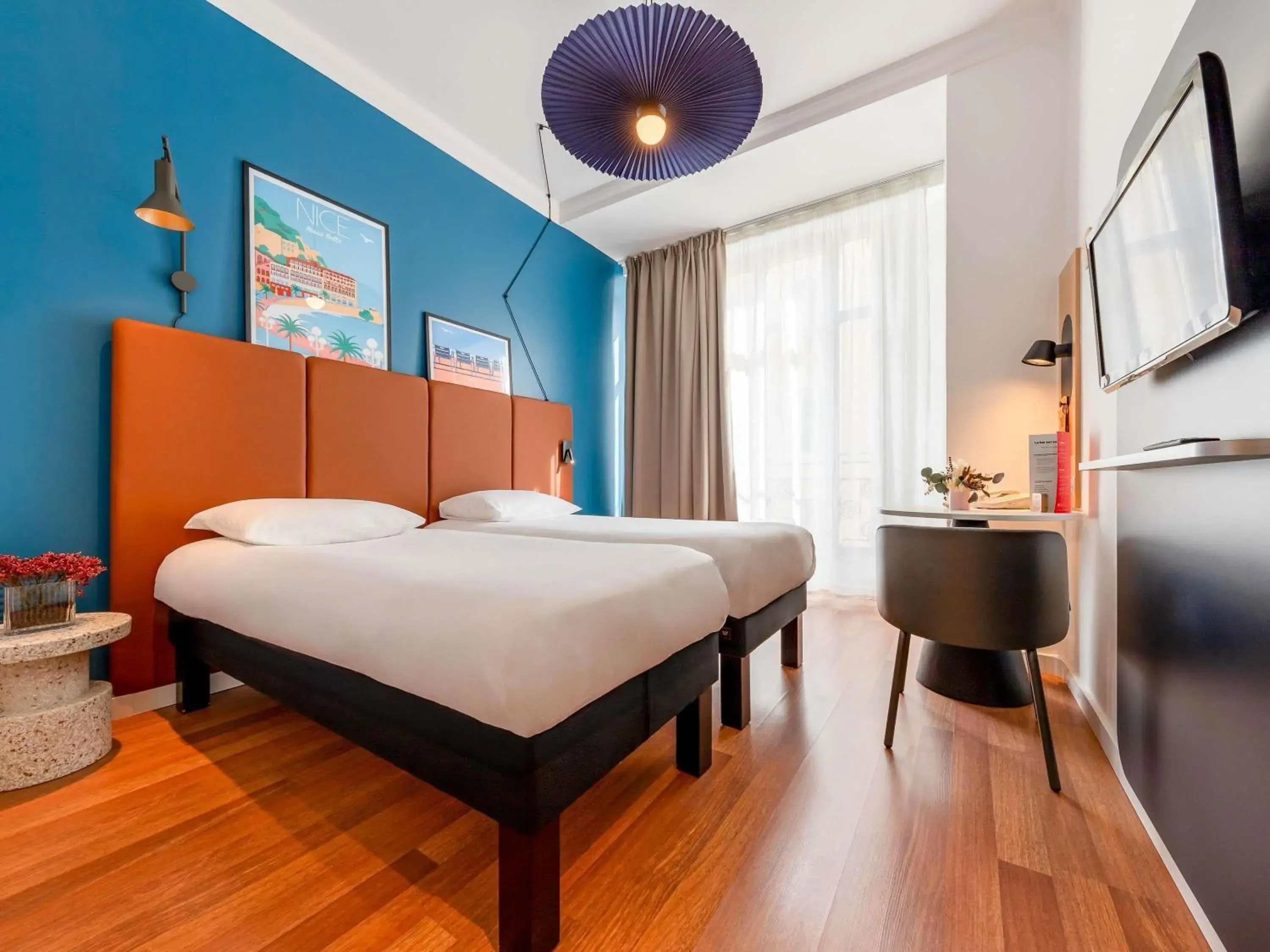 Standard Twin Room in ibis Nice Centre Notre Dame Standard Twin Room in ibis Nice Centre Notre Dame