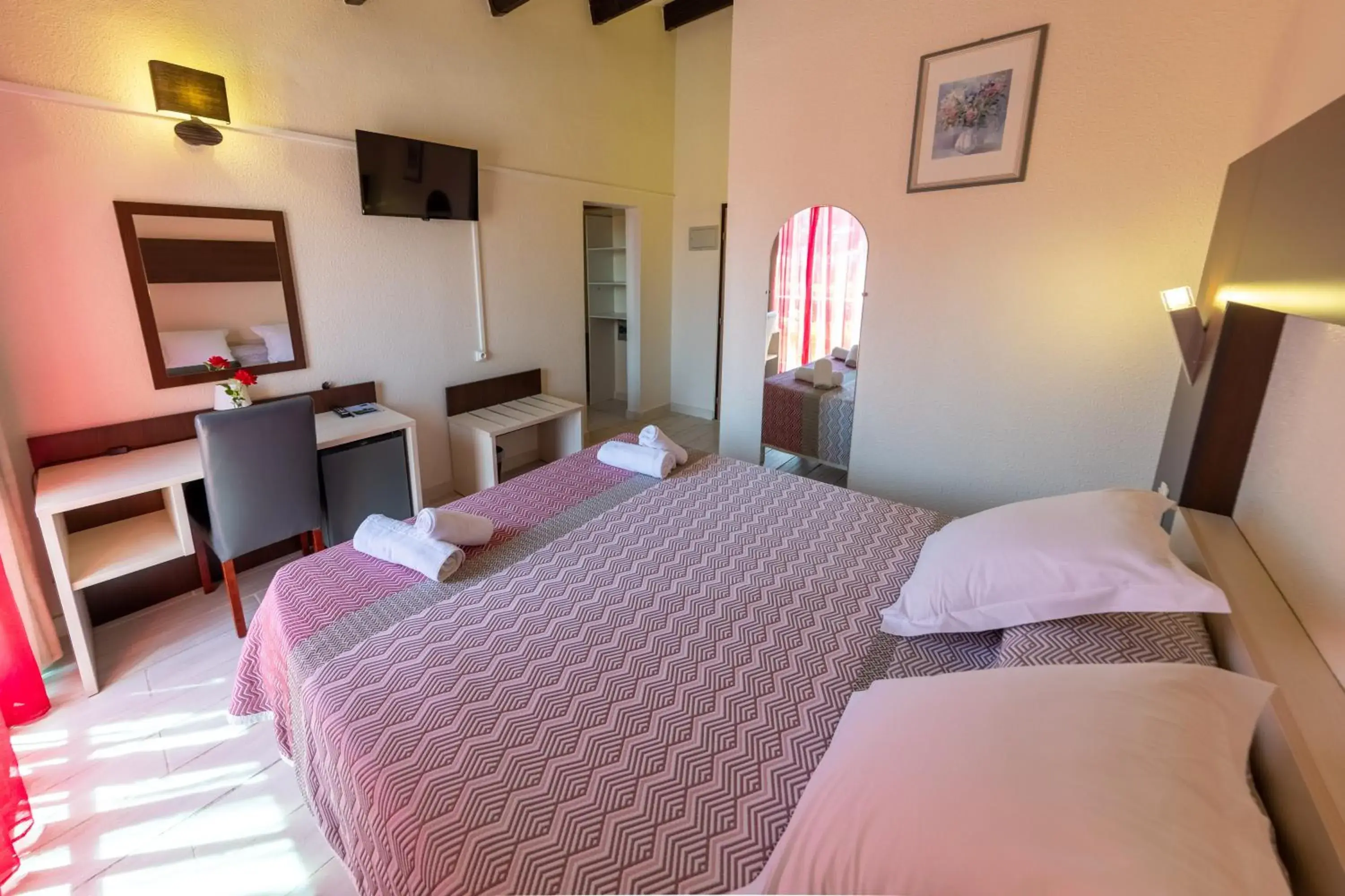 Family Room (2 Adults + 2 Children) - free parking - heated swimming pool in Brit Hotel Confort Hélios Agde Family Room (2 Adults + 2 Children) - free parking - heated swimming pool in Brit Hotel Confort Hélios Agde