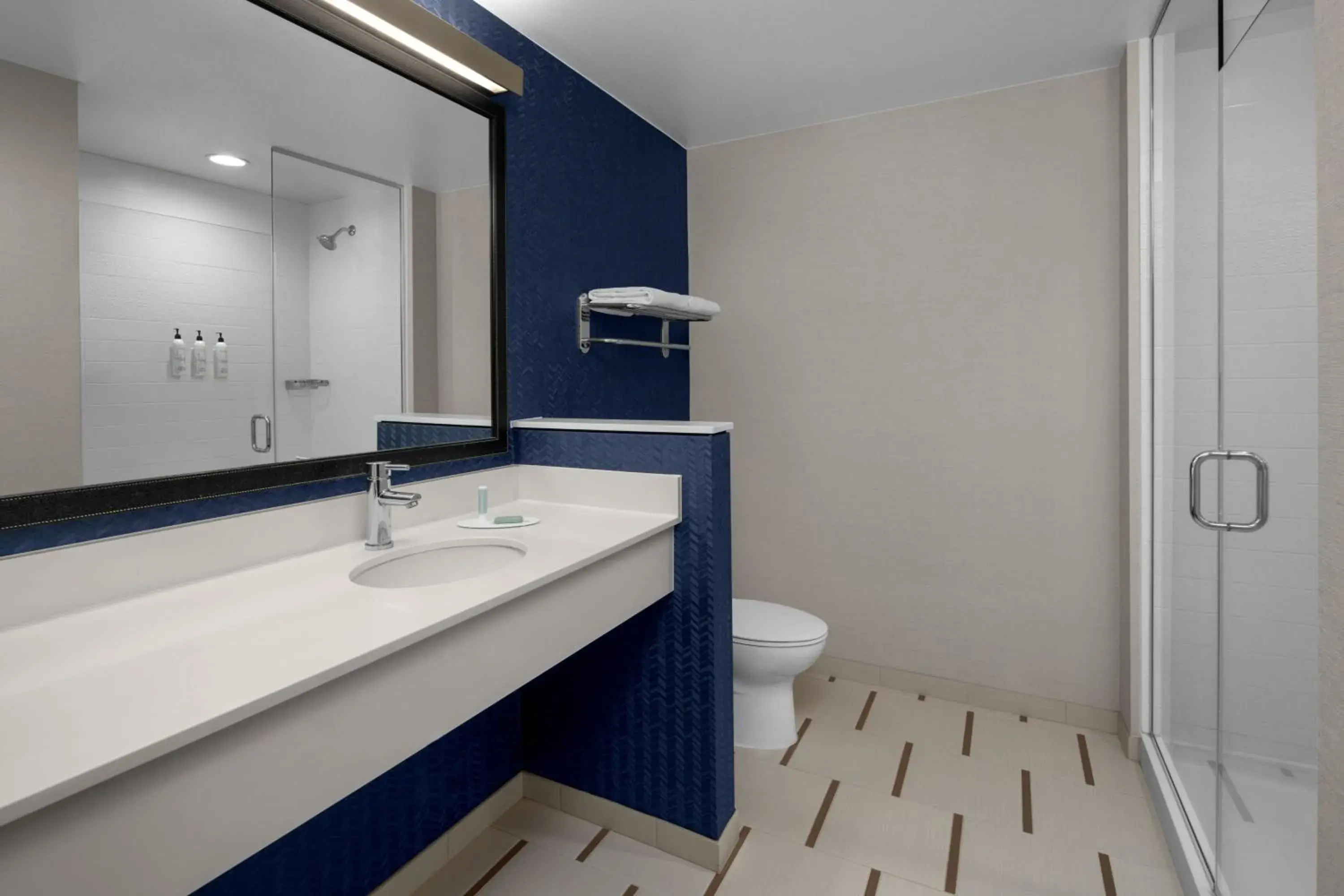 Queen Room with Two Queen Beds and Transfer Shower - Mobility and Hearing Accessible in Fairfield Inn & Suites by Marriott Tustin Orange County Queen Room with Two Queen Beds and Transfer Shower - Mobility and Hearing Accessible in Fairfield Inn & Suites by Marriott Tustin Orange County