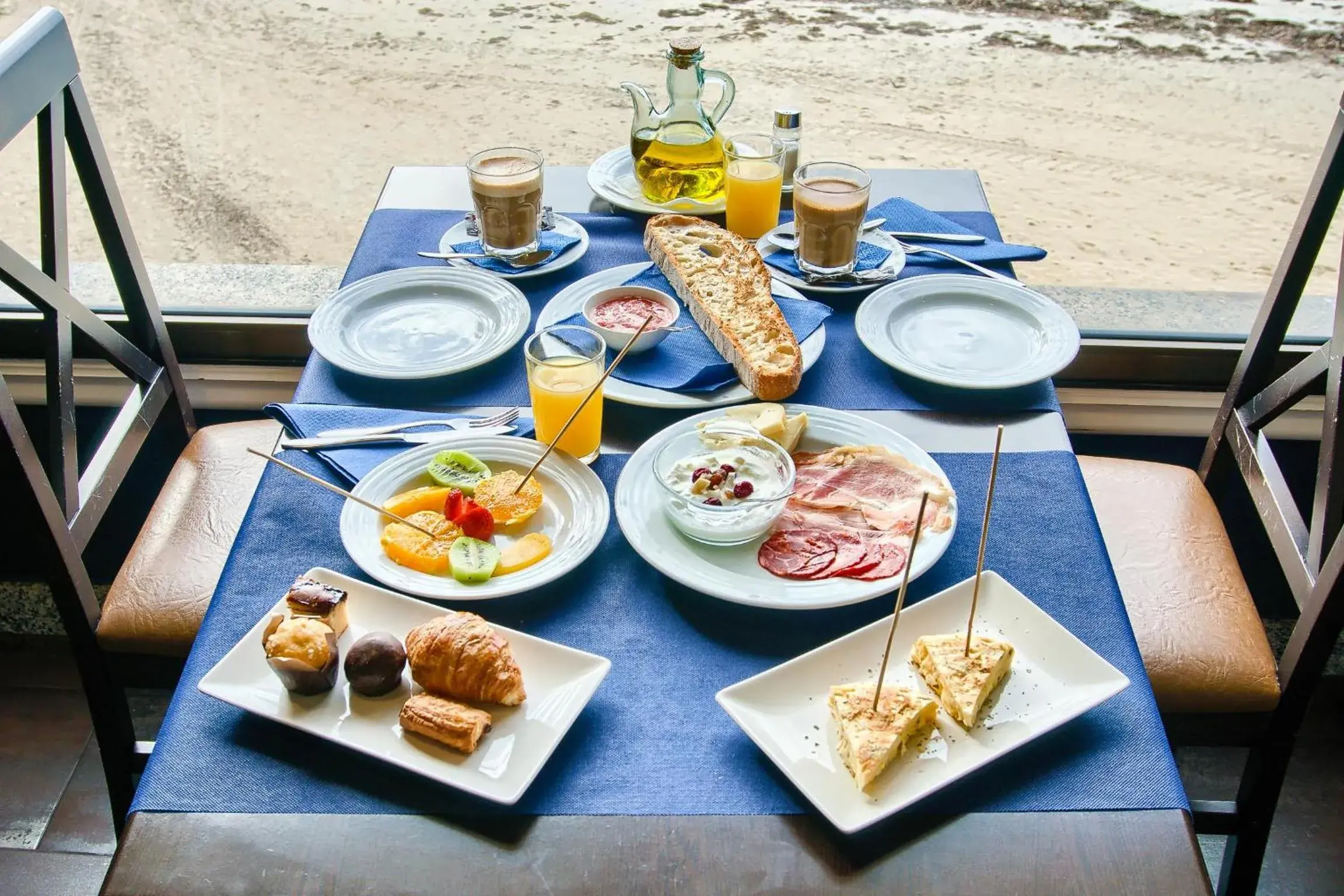 Double or Twin Room with Sea View - Ground Floor in O Son Do Mar Double or Twin Room with Sea View - Ground Floor in O Son Do Mar