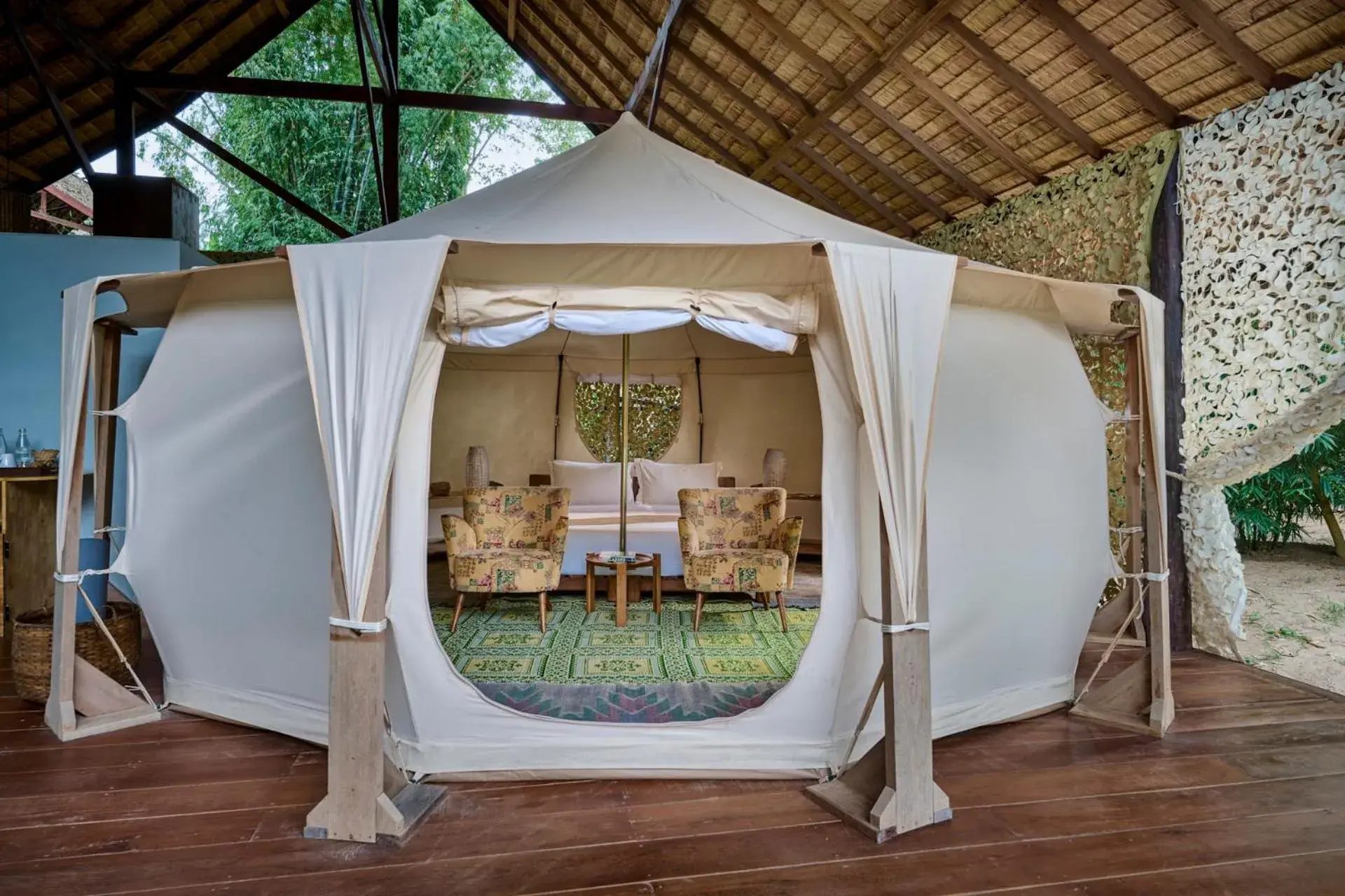 Riverfront Glamping in The Namkhan, a Small Luxury Hotel of the World Riverfront Glamping in The Namkhan, a Small Luxury Hotel of the World