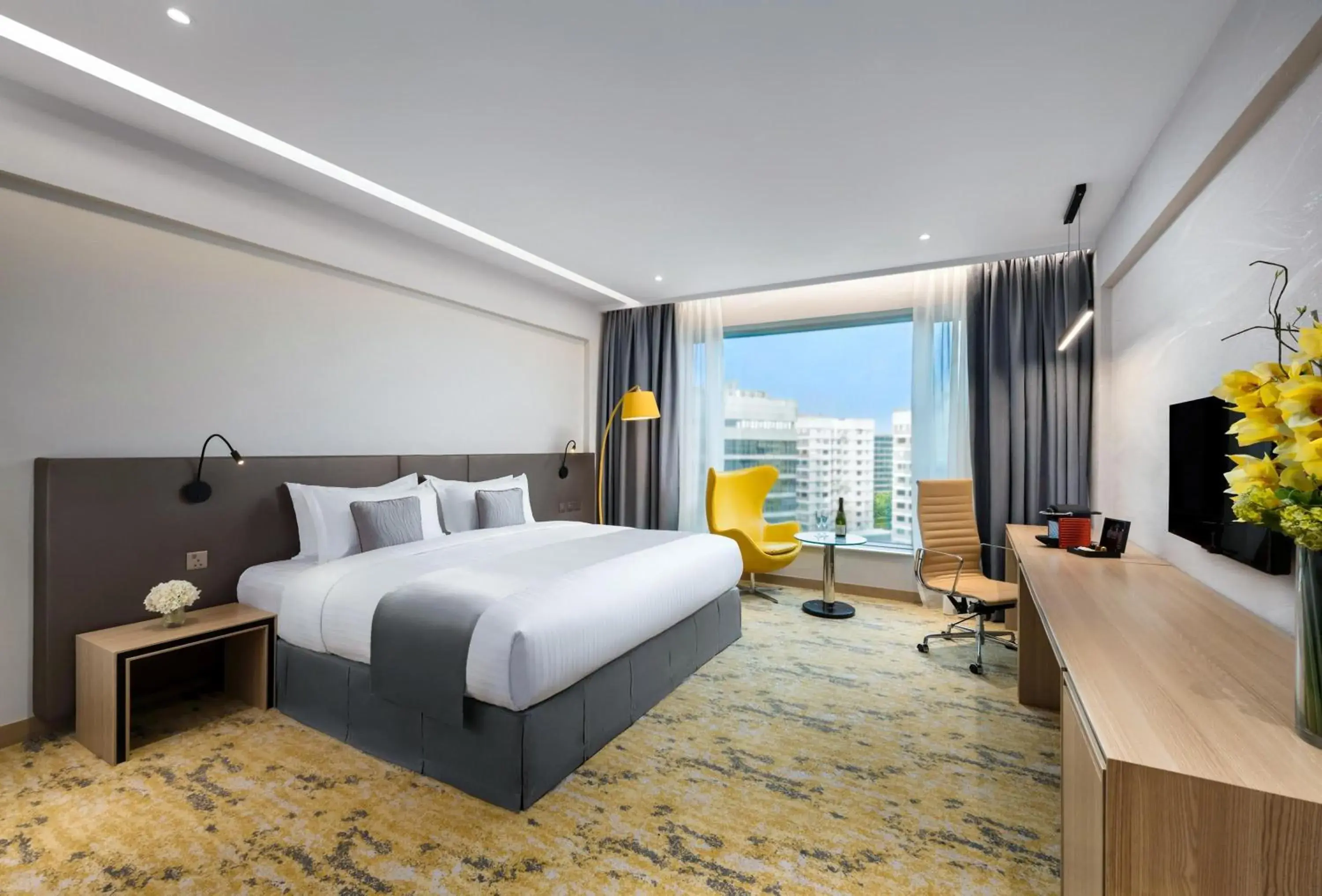 Premier King Room in Park Hotel Hong Kong Premier King Room in Park Hotel Hong Kong