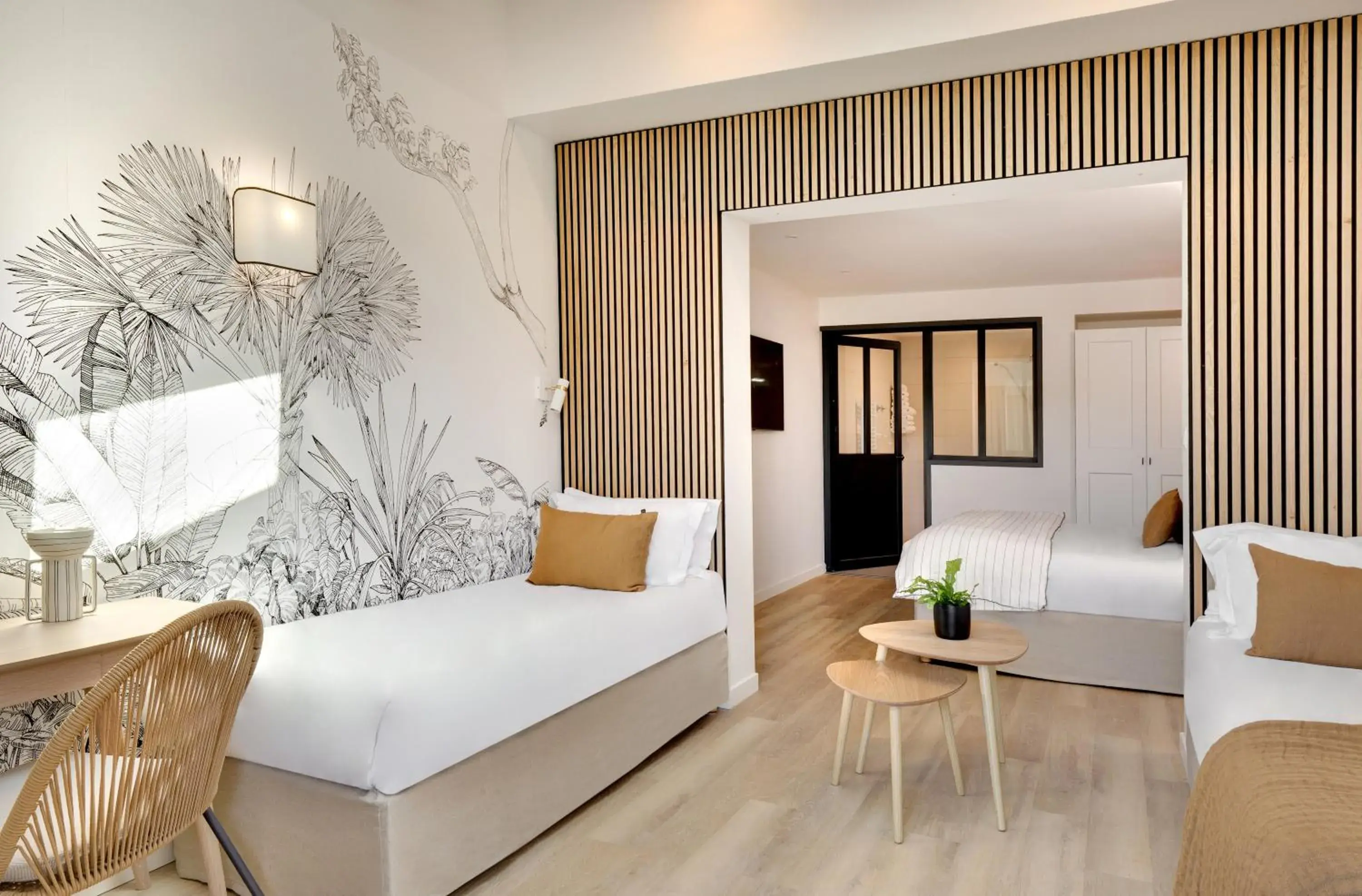 Family Room in Hôtel & Spa Les Mouettes Family Room in Hôtel & Spa Les Mouettes