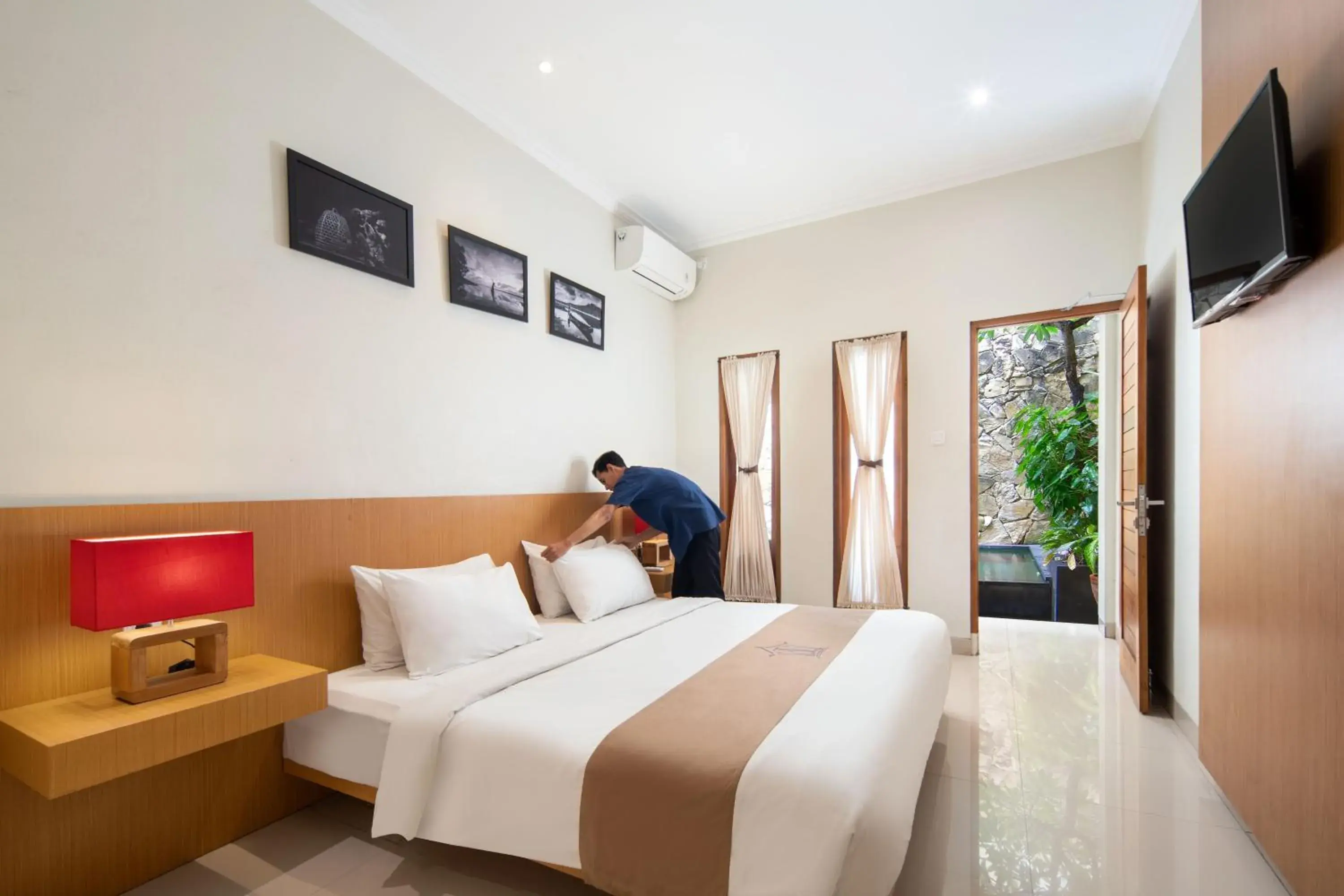 Deluxe Double Room with Pool Access - single occupancy in Angkul Angkul Segara Beach Kuta by Kamara Deluxe Double Room with Pool Access - single occupancy in Angkul Angkul Segara Beach Kuta by Kamara