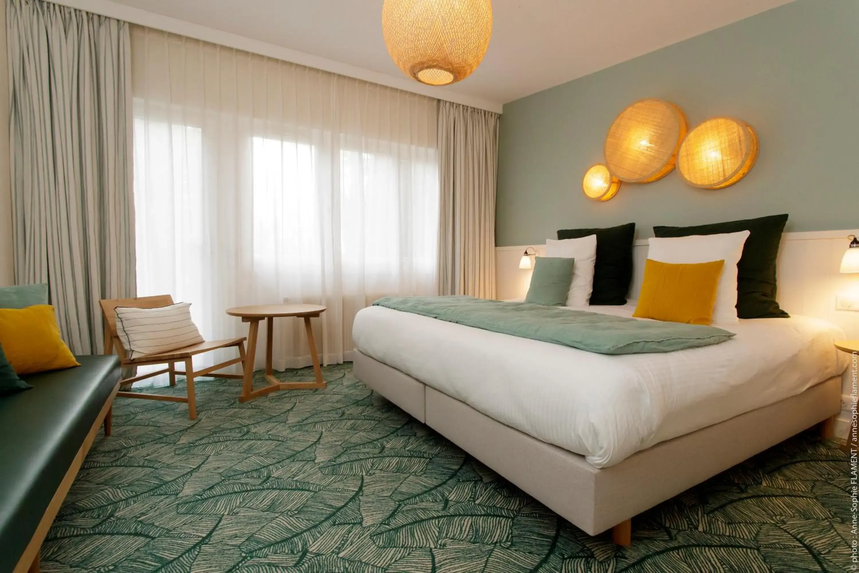 Lodge Bedroom in Le Manoir Hôtel Lodge Bedroom in Le Manoir Hôtel