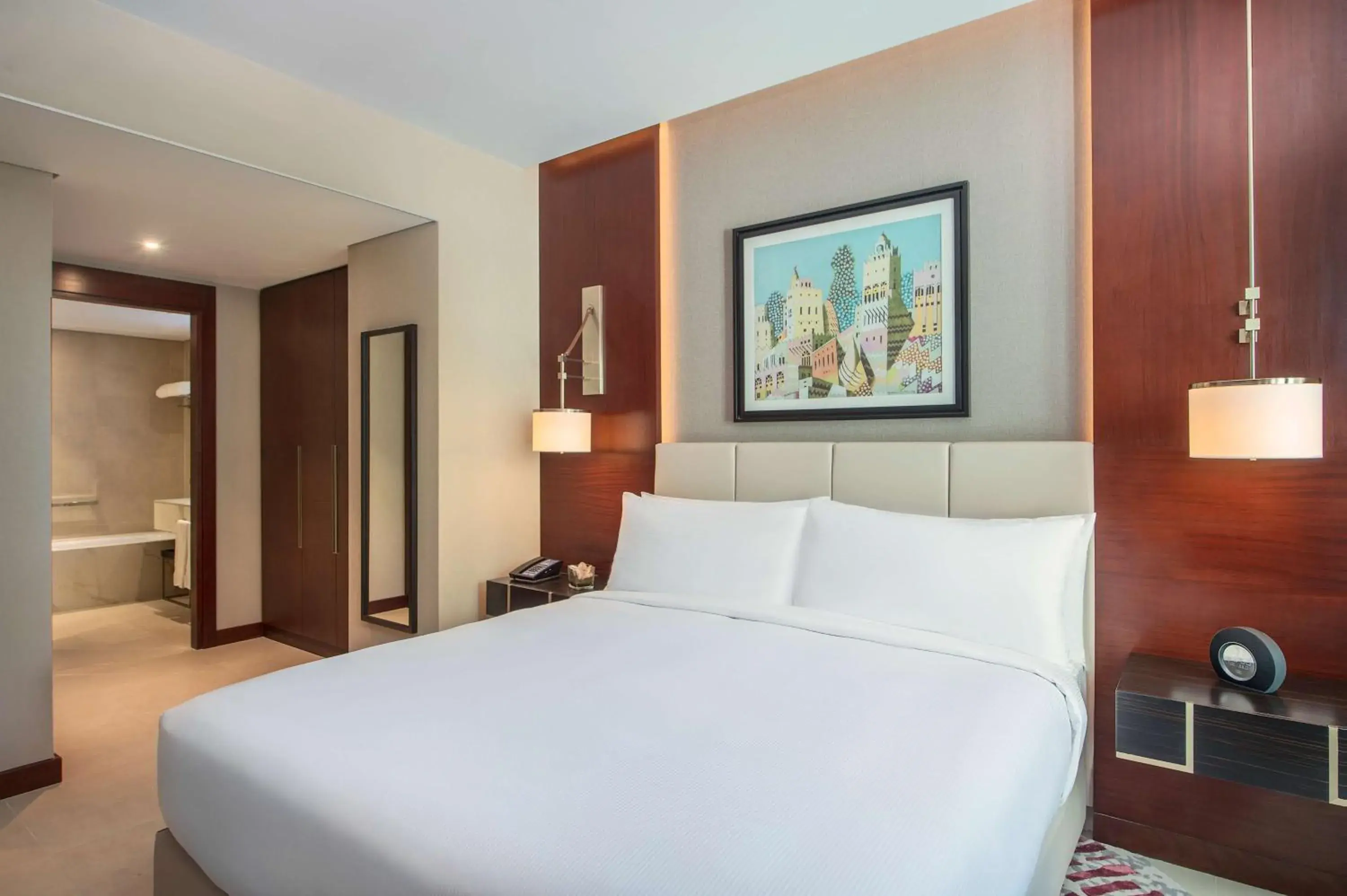 Superior One-Bedroom Suite with Balcony and Sea View in Hilton Doha The Pearl Superior One-Bedroom Suite with Balcony and Sea View in Hilton Doha The Pearl