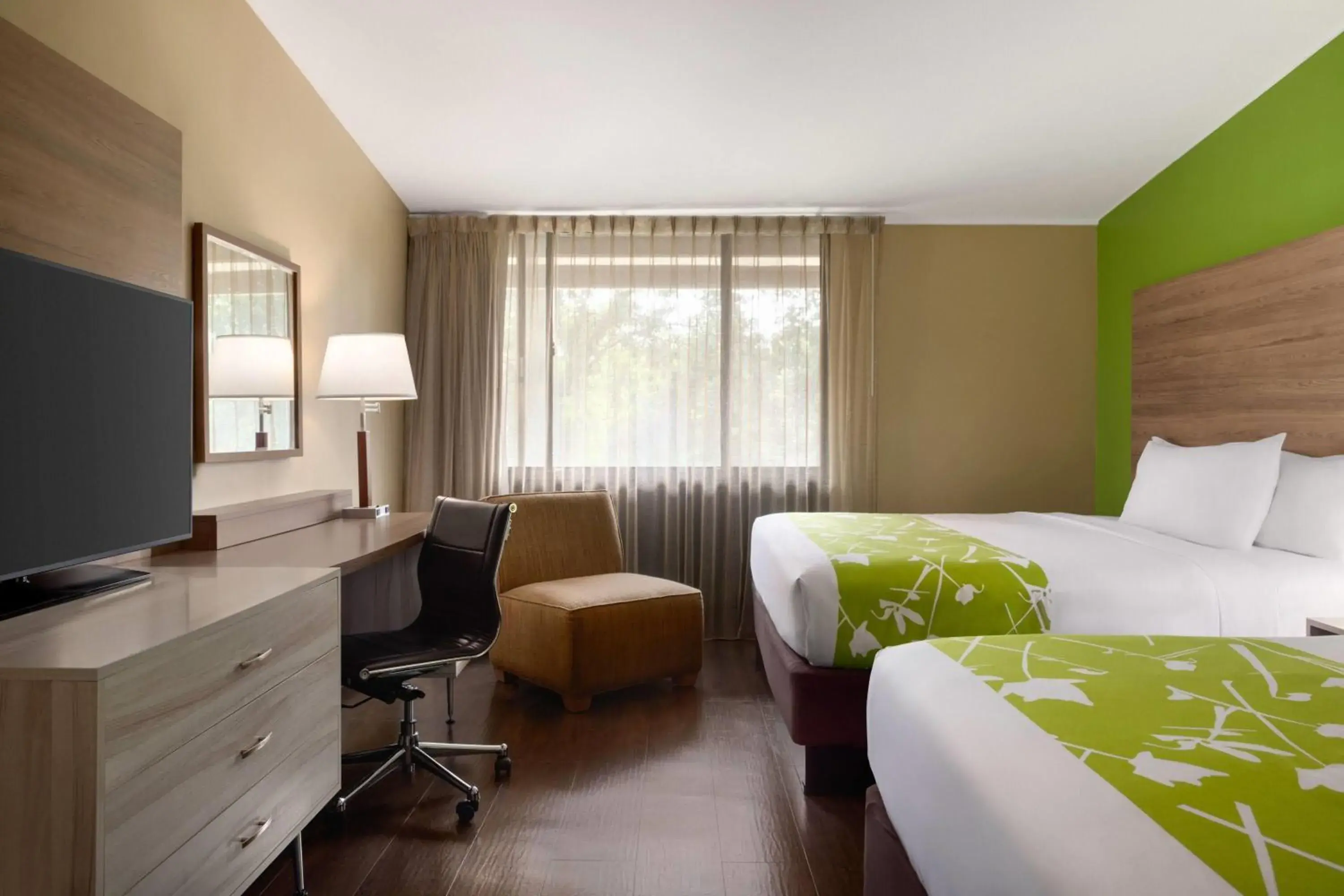 King Room with Two King Beds - Non-Smoking in Wyndham Garden Washington DC North King Room with Two King Beds - Non-Smoking in Wyndham Garden Washington DC North