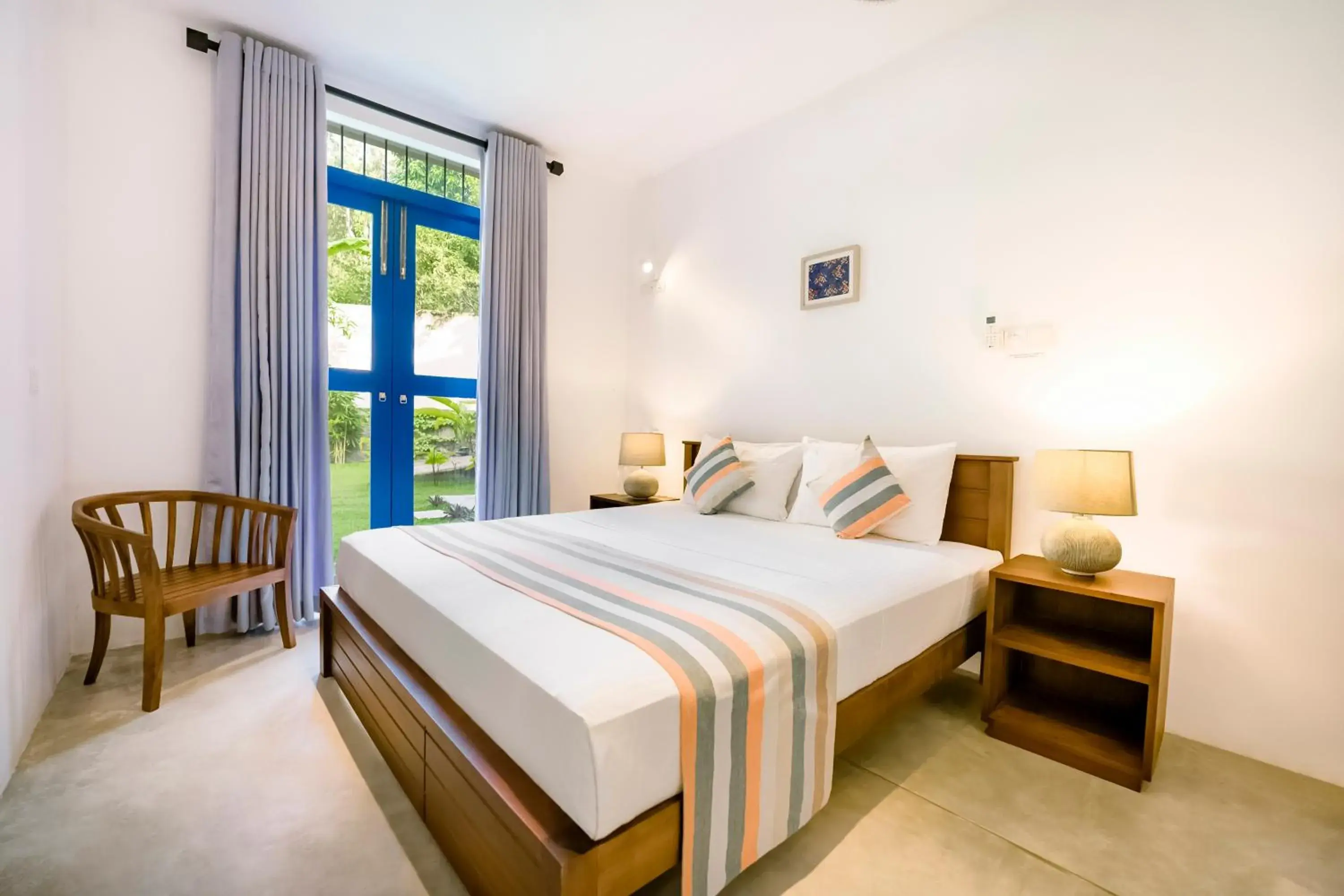 Queen Room with Garden View in Urchin Unawatuna Queen Room with Garden View in Urchin Unawatuna