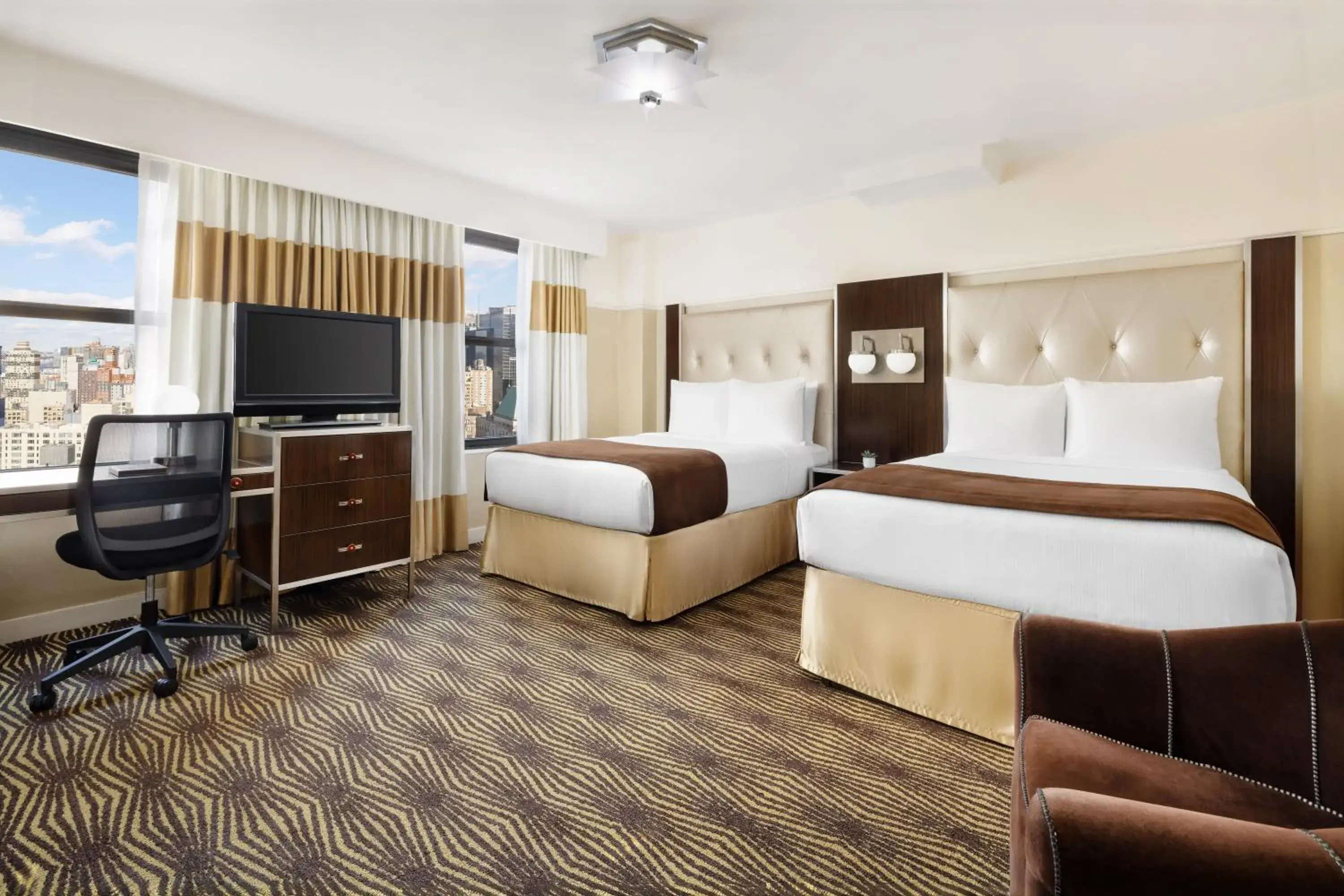 Standard Room with Two Double Beds in New Yorker by Lotte Hotels Standard Room with Two Double Beds in New Yorker by Lotte Hotels