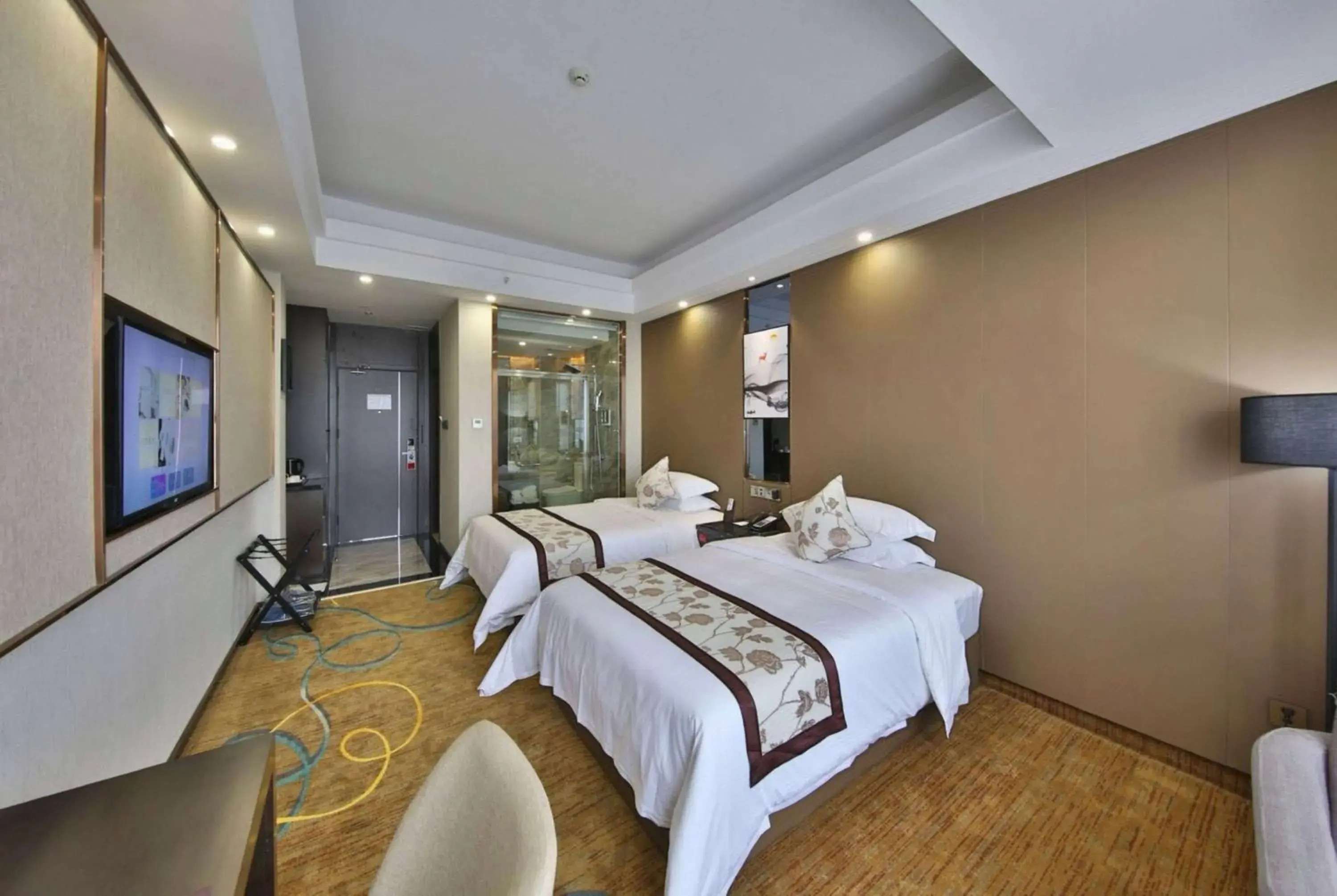 Deluxe Double Room with Two Double Beds - Smoking in Ramada by Wyndham Zhangjiajie Deluxe Double Room with Two Double Beds - Smoking in Ramada by Wyndham Zhangjiajie