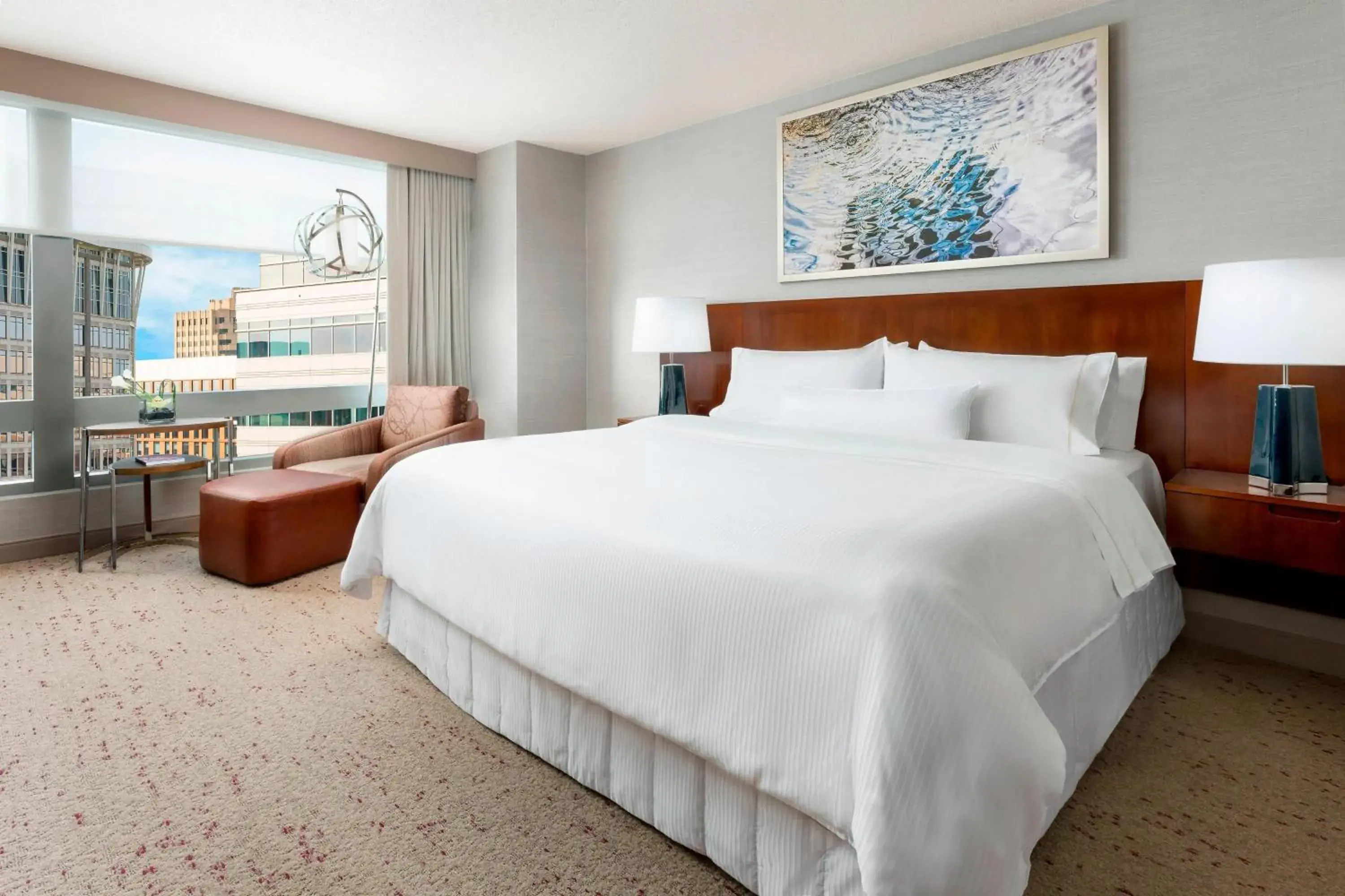 Guest room, 1 King, City view, High floor in The Westin Arlington Guest room, 1 King, City view, High floor in The Westin Arlington