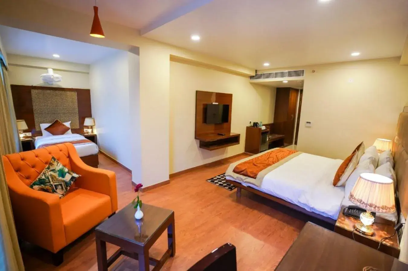 Family Room with Private Bathroom in Hotel Indo Prime - Jaipur City Centre Family Room with Private Bathroom in Hotel Indo Prime - Jaipur City Centre