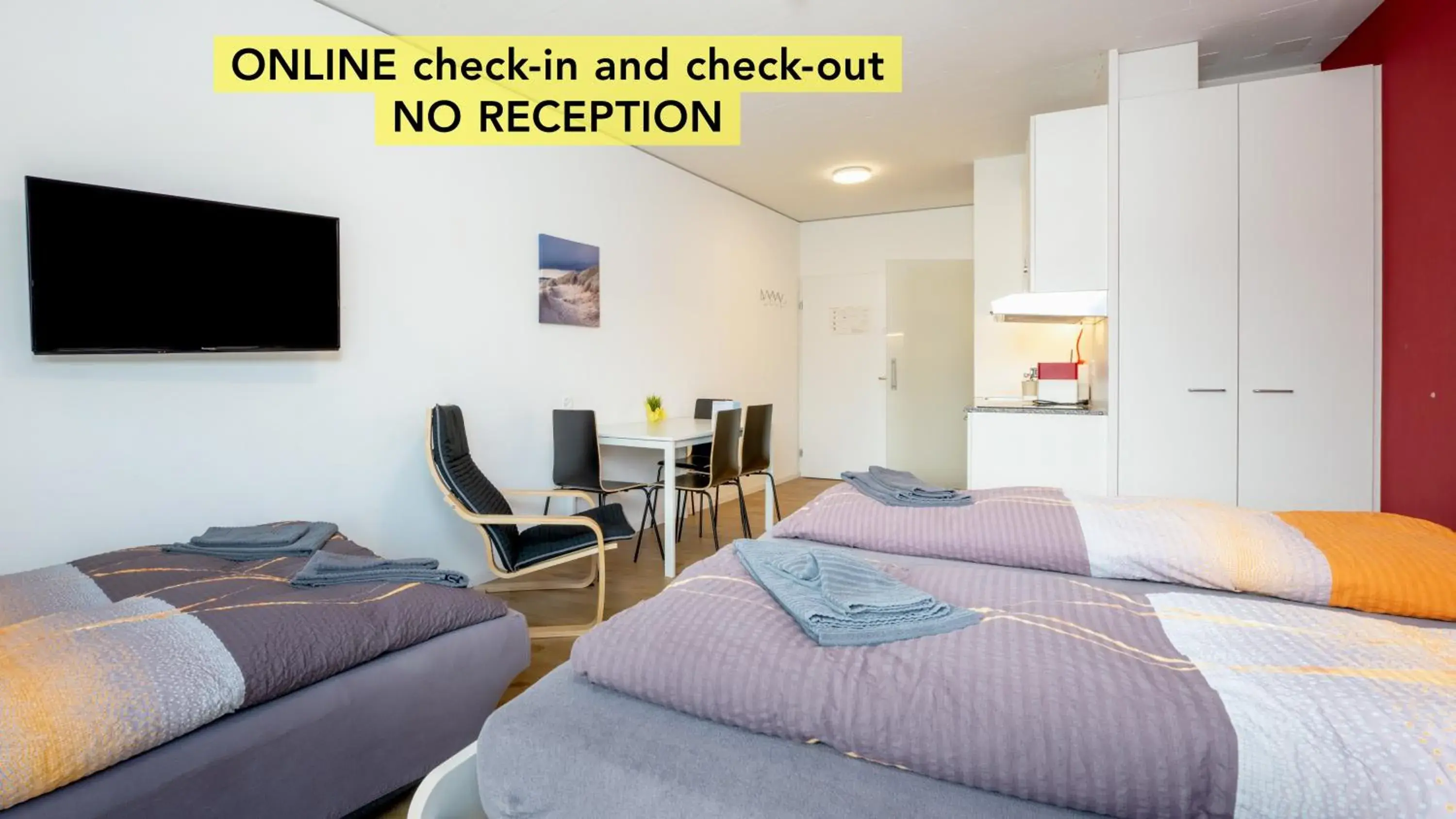 Standard Family Studio in Anstatthotel Horw - app self-check-in Standard Family Studio in Anstatthotel Horw - app self-check-in