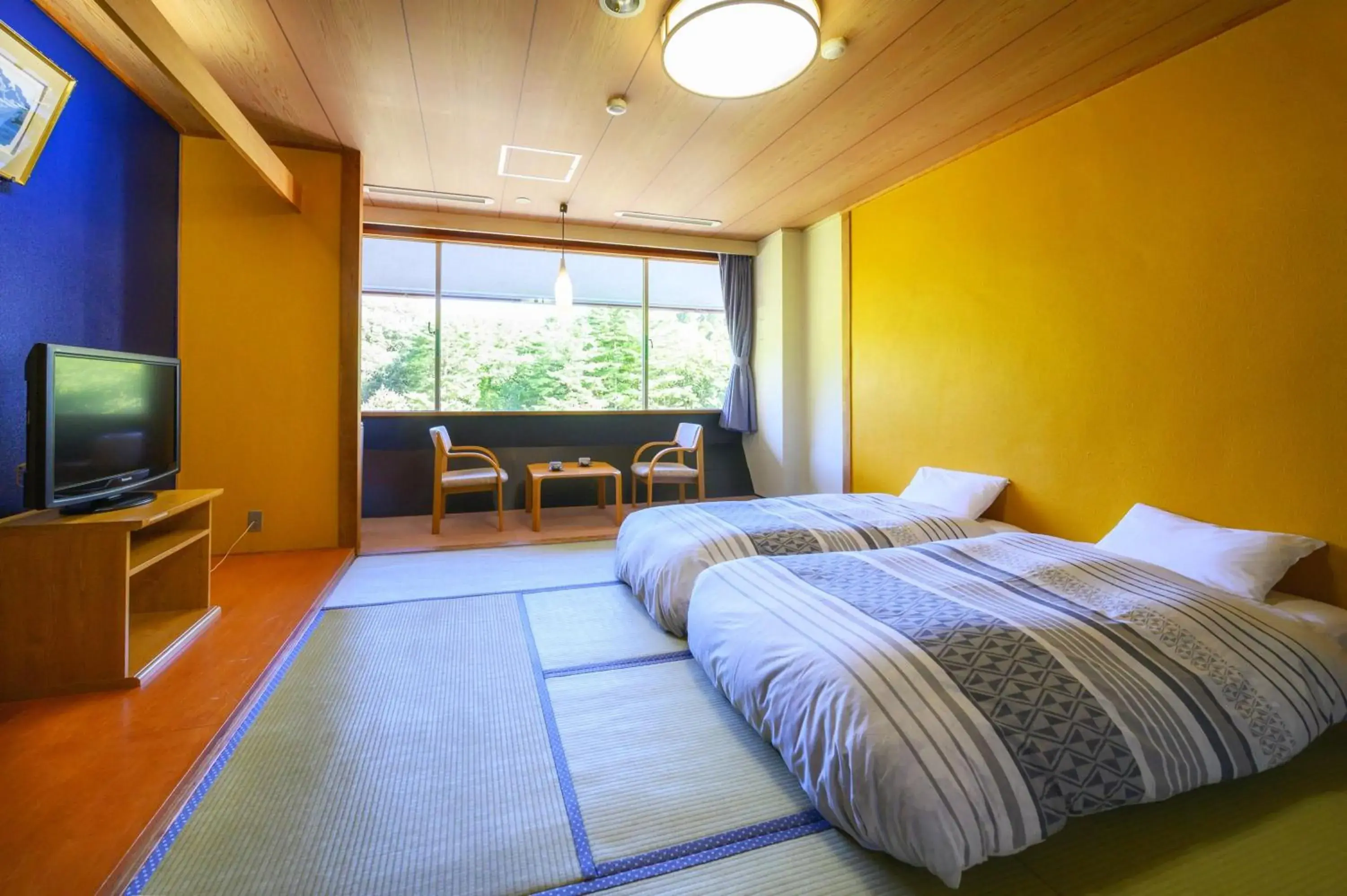 Japanese-Style Superior Room with Bed -Jstyle Villa - Non-Smoking in Takamiya Hotel Bonari no Mori Japanese-Style Superior Room with Bed -Jstyle Villa - Non-Smoking in Takamiya Hotel Bonari no Mori