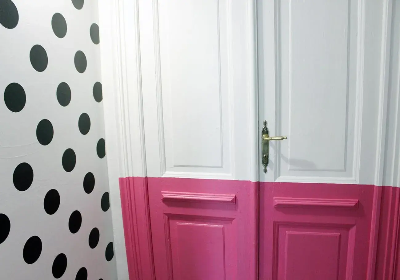 Double or Twin Room with Private Bathroom in Bamboo Eco Hostel Double or Twin Room with Private Bathroom in Bamboo Eco Hostel