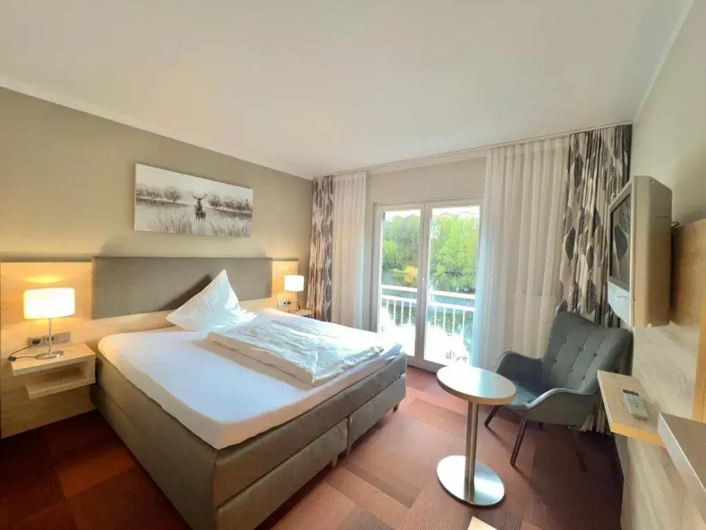 Single Room with Lake View - single occupancy in Forsthaus Seebergen Single Room with Lake View - single occupancy in Forsthaus Seebergen