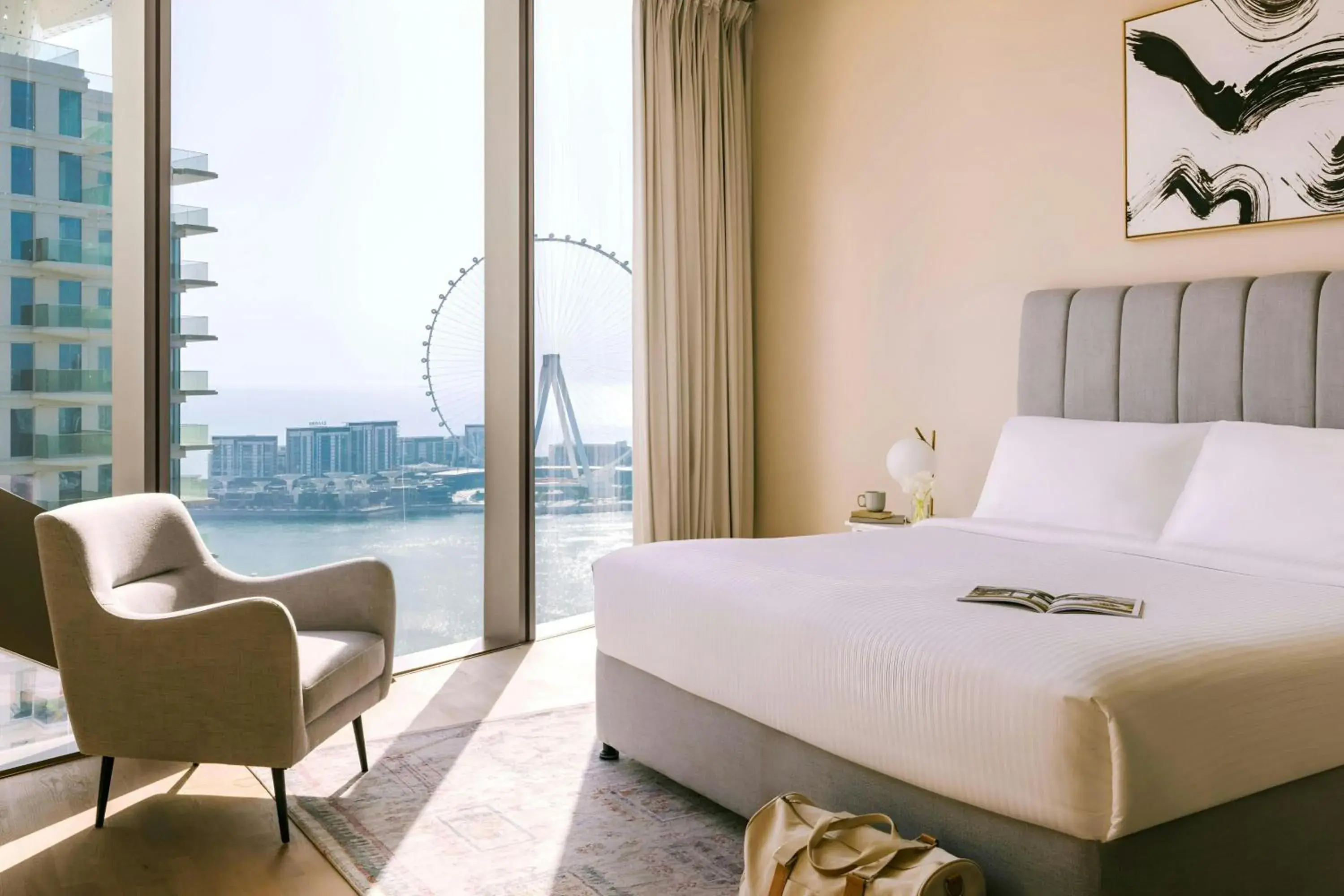 Three-Bedroom Apartment with Ain Dubai View in Sonder by Marriott Bonvoy JBR The Walk Apartments Three-Bedroom Apartment with Ain Dubai View in Sonder by Marriott Bonvoy JBR The Walk Apartments