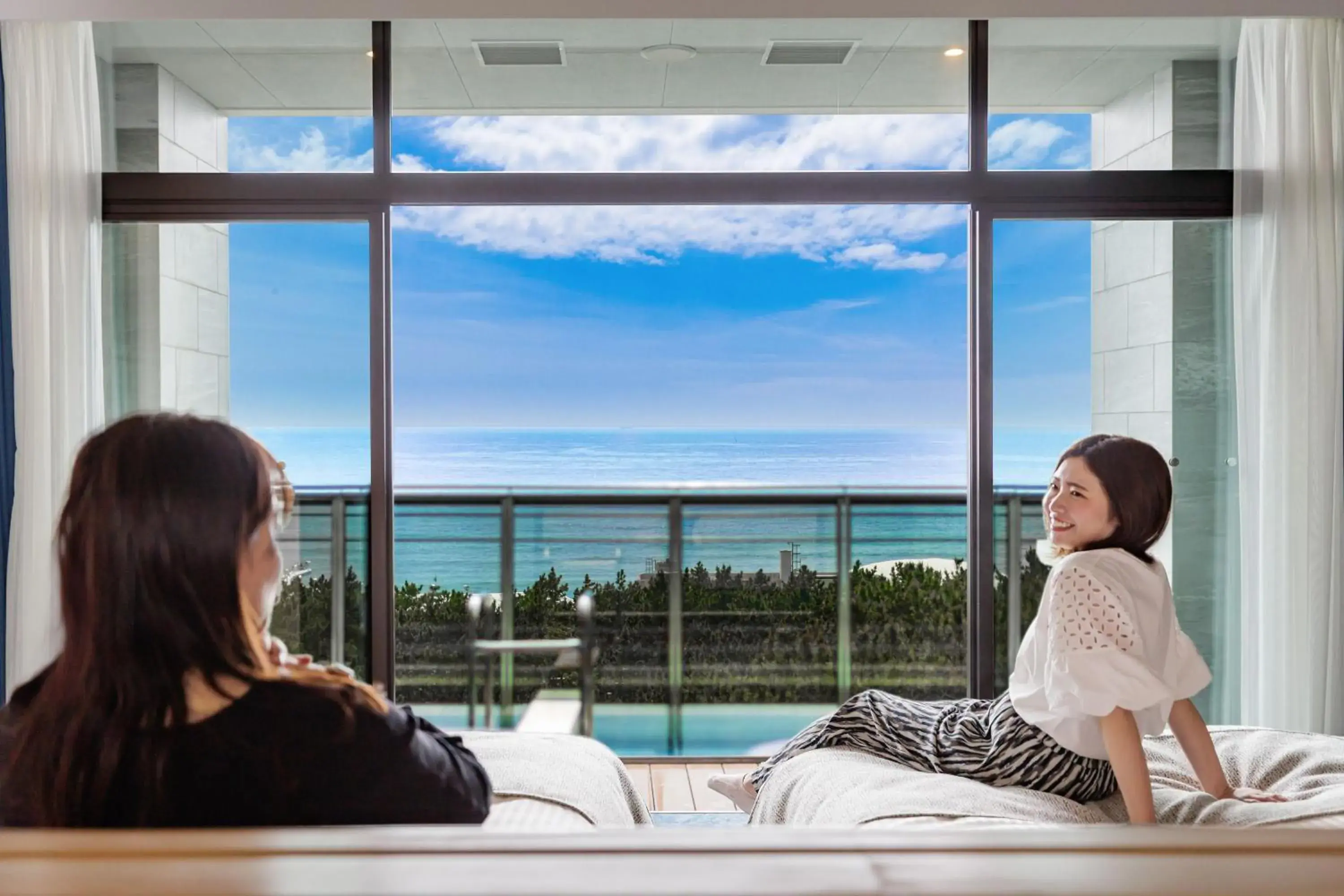 Special Room (With Open-Air Bath and Sauna) - single occupancy in KAMENOI HOTEL Kamogawa Special Room (With Open-Air Bath and Sauna) - single occupancy in KAMENOI HOTEL Kamogawa