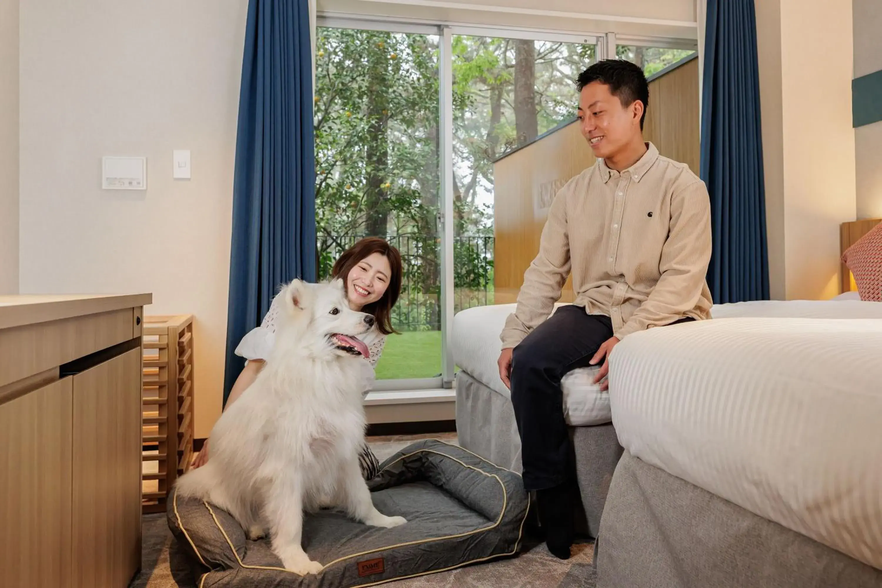 Pet Room with Private Dog Park and View Bath - single occupancy - Non-Smoking in KAMENOI HOTEL Kamogawa Pet Room with Private Dog Park and View Bath - single occupancy - Non-Smoking in KAMENOI HOTEL Kamogawa