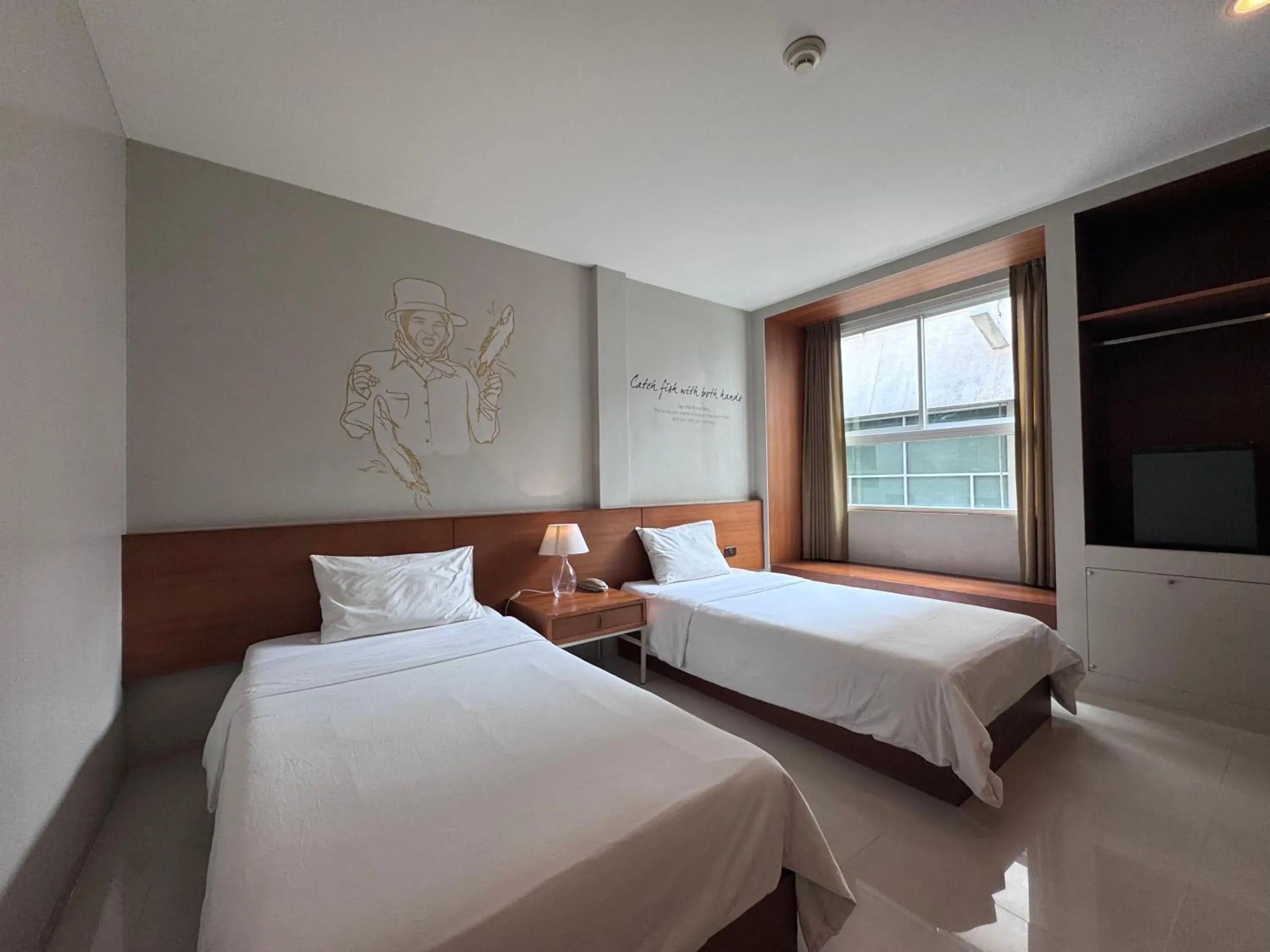 Standard Twin Room in CHERN Bangkok Standard Twin Room in CHERN Bangkok