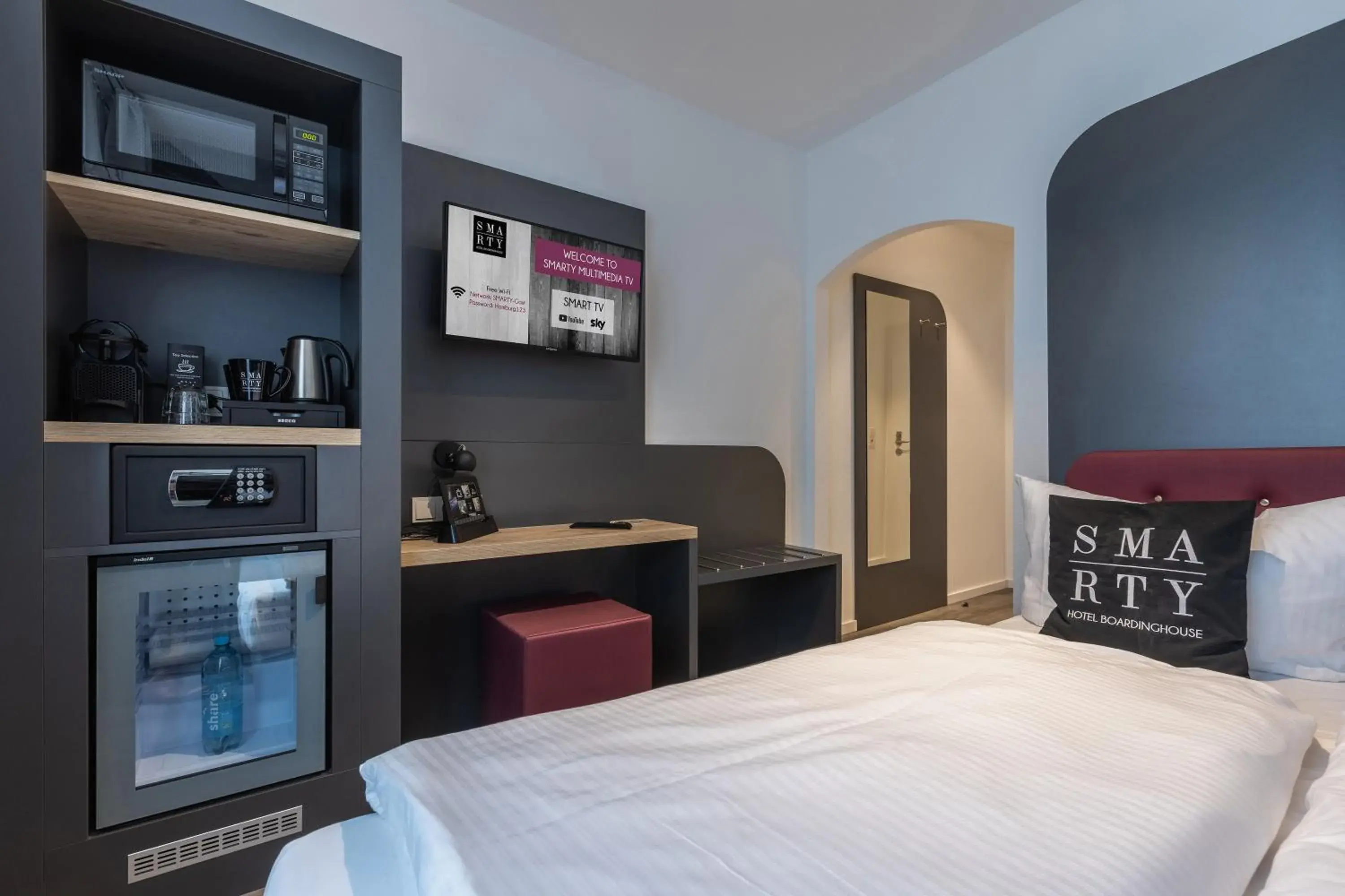 Single Room in SMARTY Hotel Euler Homburg, Saar - KONTAKTLOSER SELF CHECK-IN Single Room in SMARTY Hotel Euler Homburg, Saar - KONTAKTLOSER SELF CHECK-IN