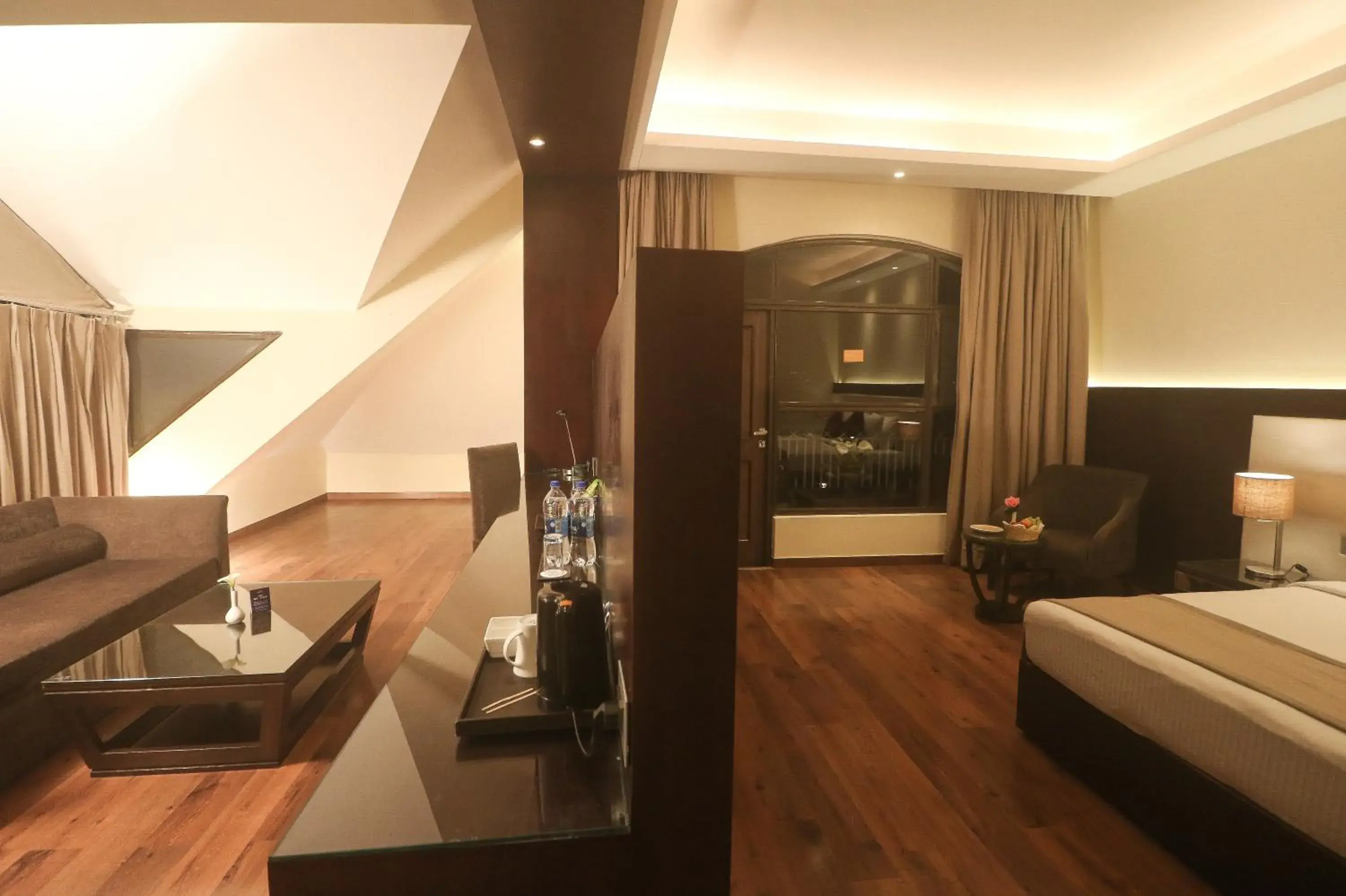 Mountain View Suite with Living Room and Private Sit Out in Marigold Sarovar Portico Shimla Mountain View Suite with Living Room and Private Sit Out in Marigold Sarovar Portico Shimla