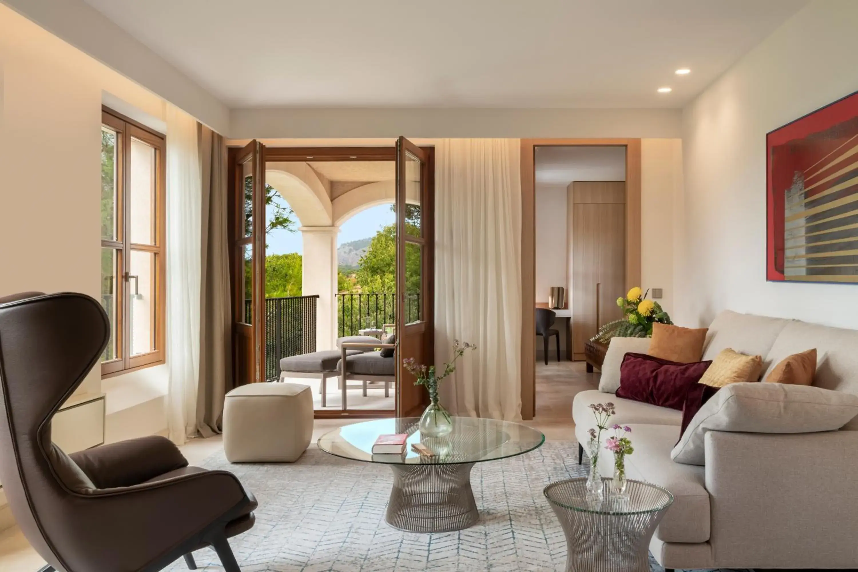 Suite with Garden View in Castell Son Claret - The Leading Hotels of the World Suite with Garden View in Castell Son Claret - The Leading Hotels of the World