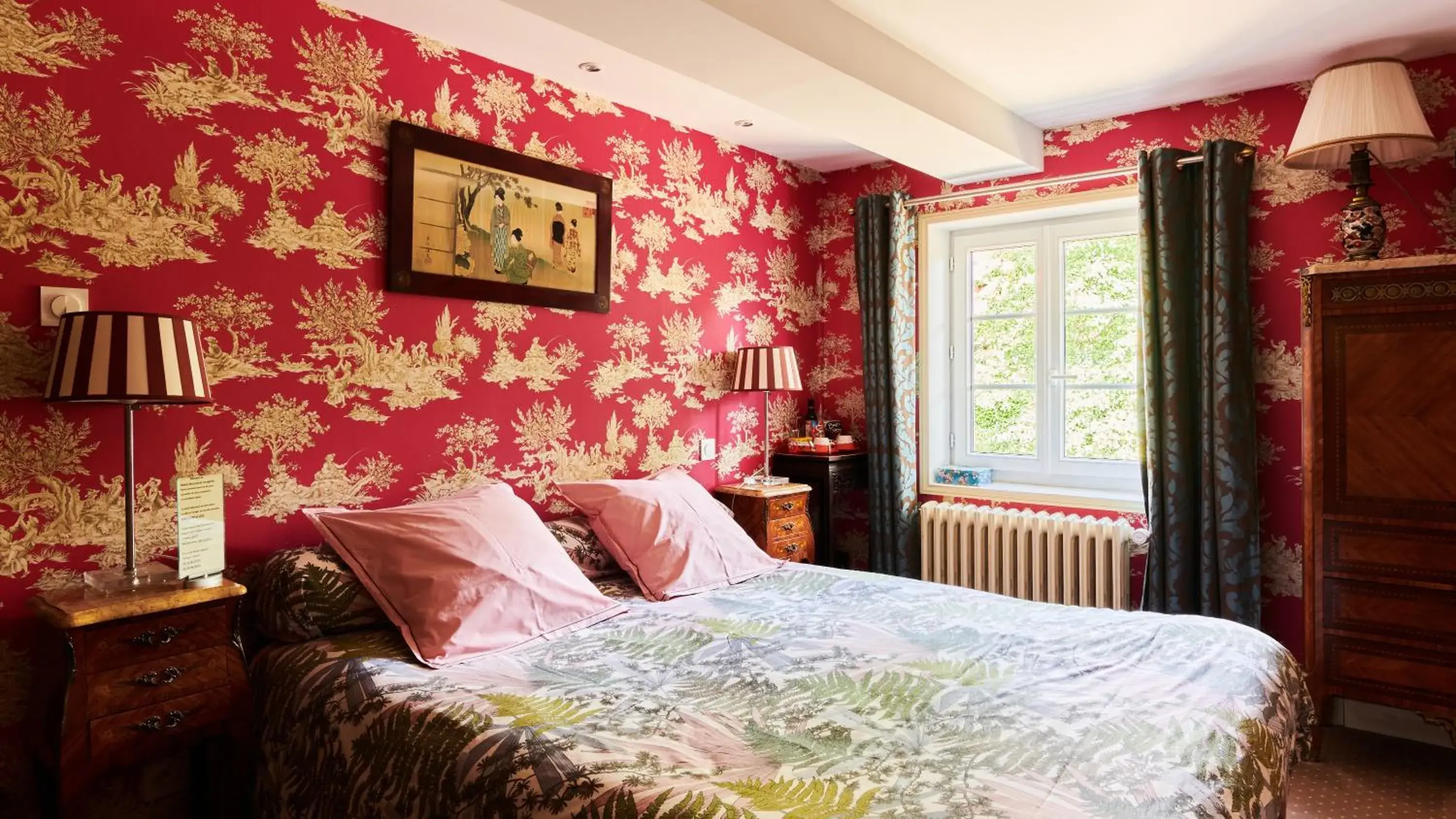 Double Room in Manoir des Lions de Tourgéville Double Room in Manoir des Lions de Tourgéville