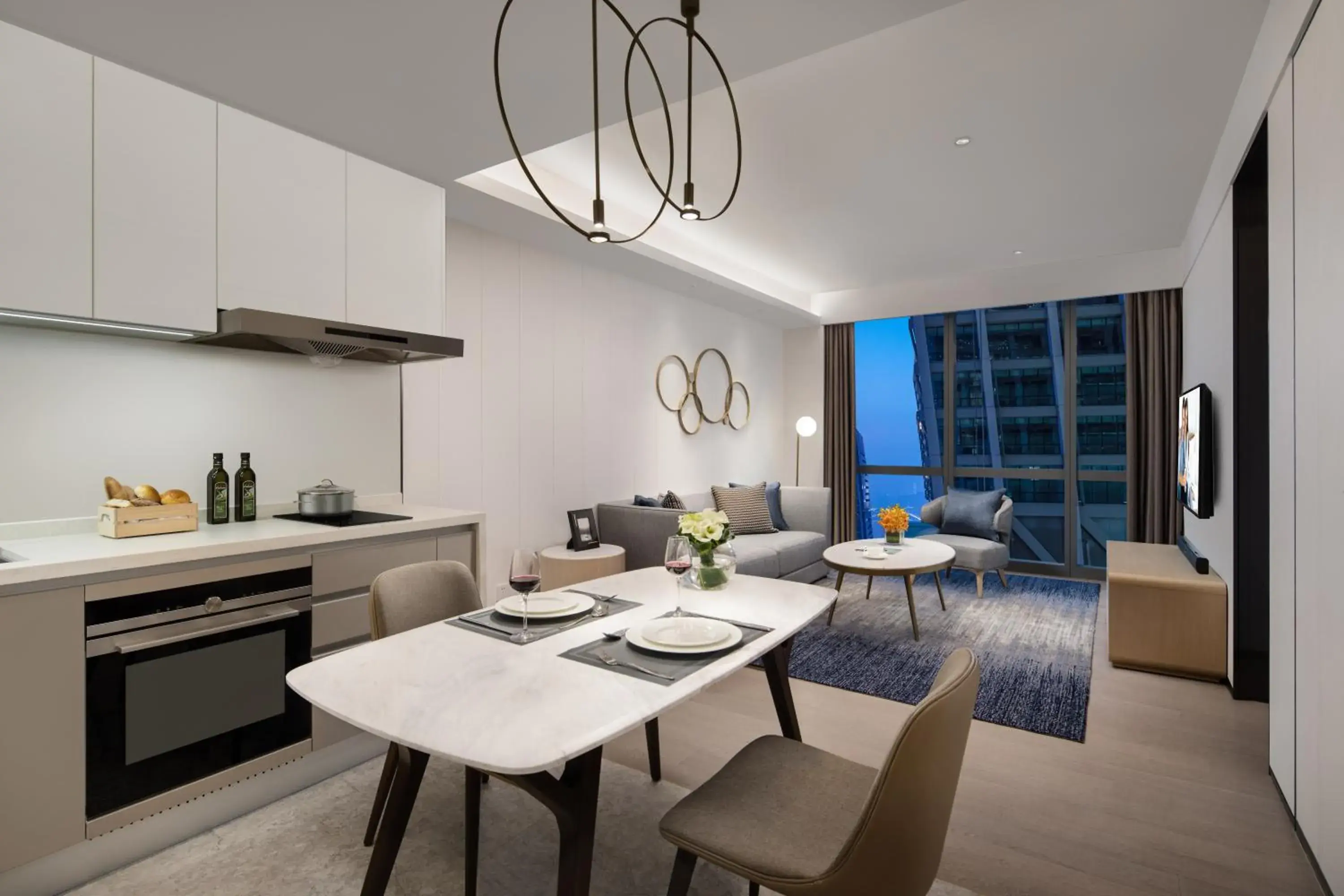 1 Bedroom Deluxe - Luggage Delivery Service in Ascott Raffles City Chongqing 1 Bedroom Deluxe - Luggage Delivery Service in Ascott Raffles City Chongqing