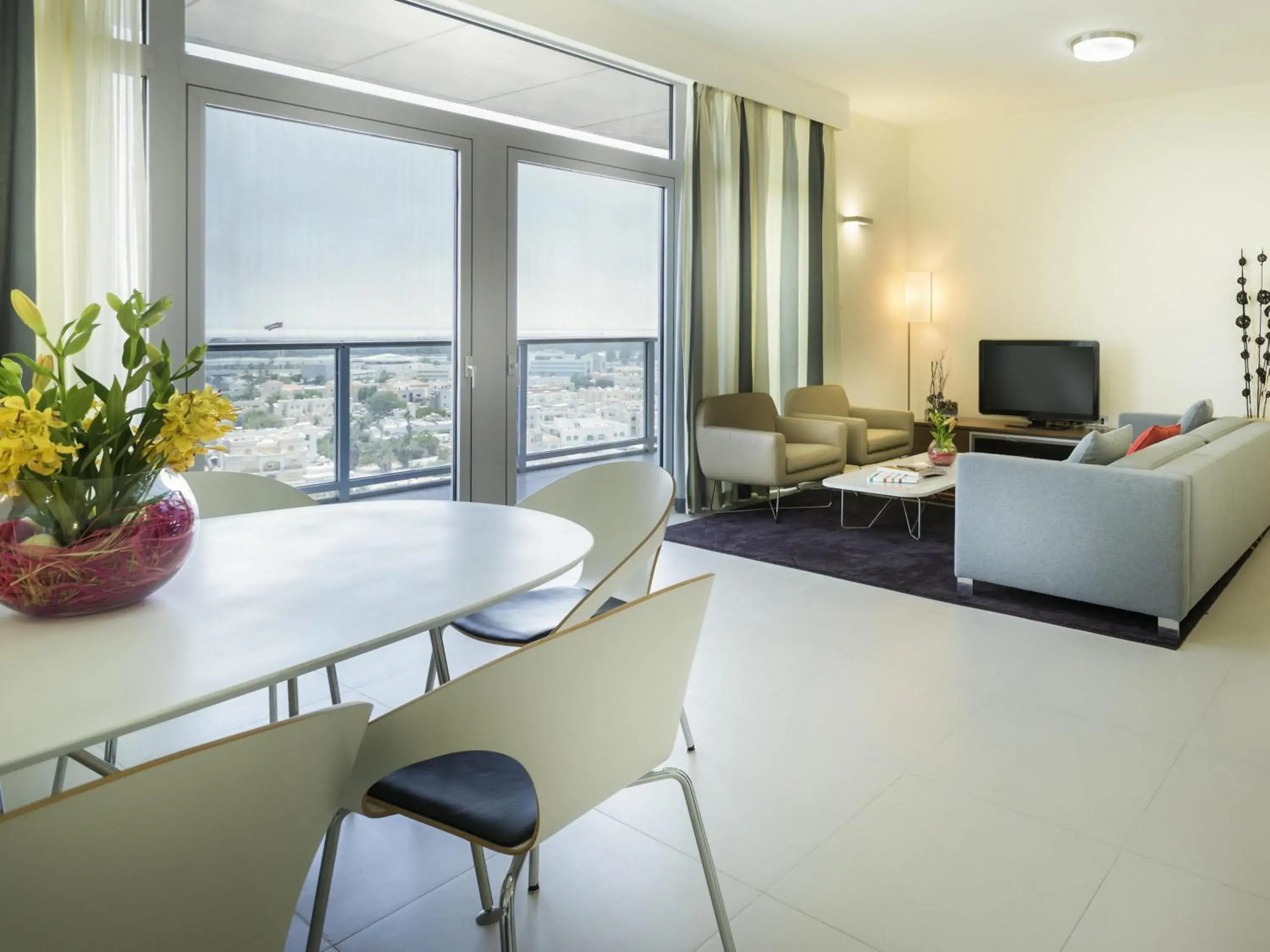 Executive Three-Bedroom Apartment with Balcony in Adagio Abu Dhabi Al Bustan Executive Three-Bedroom Apartment with Balcony in Adagio Abu Dhabi Al Bustan