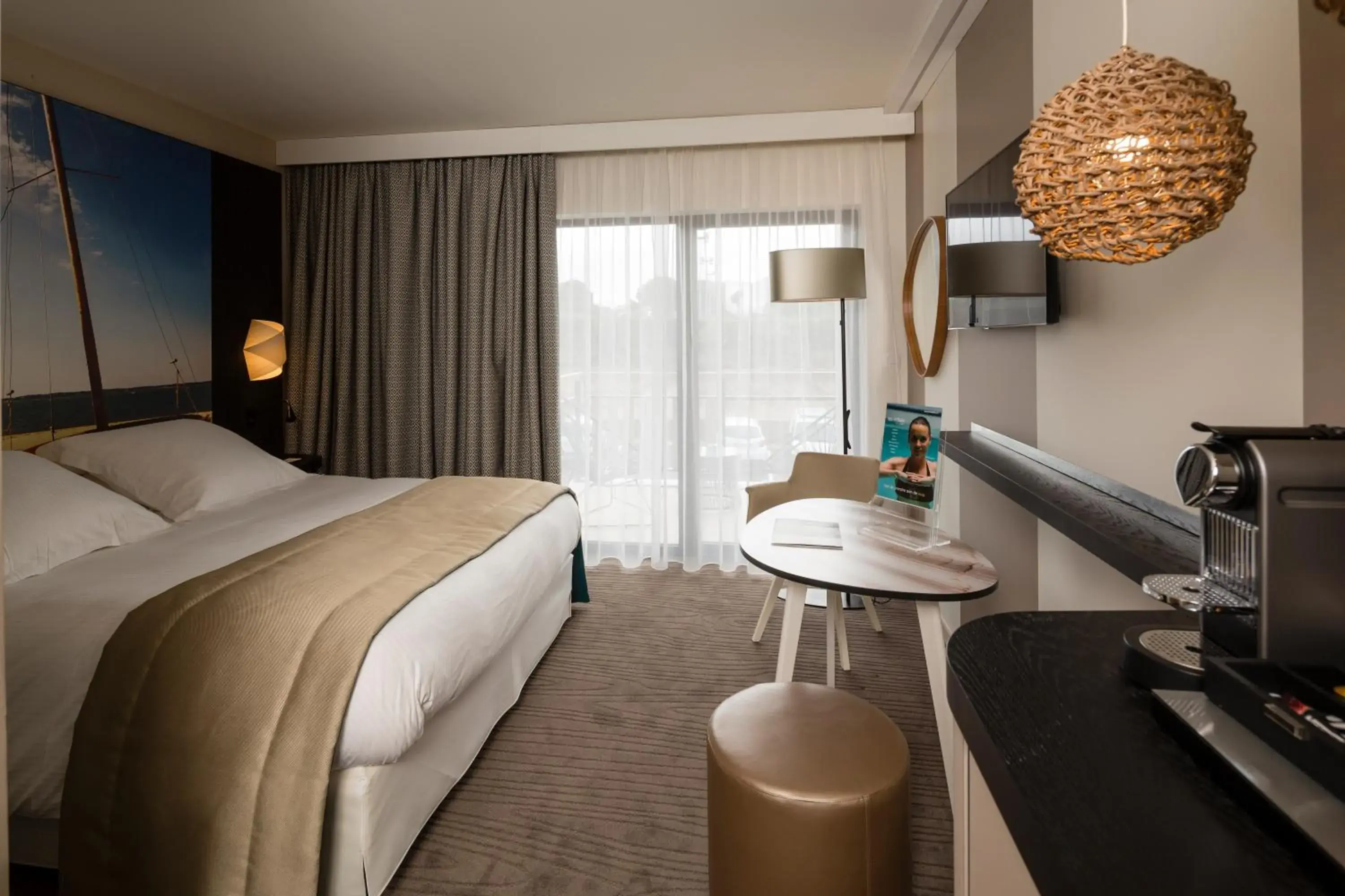 Superior Room with Spa Access in Thalazur Arcachon - Hôtel & Spa Superior Room with Spa Access in Thalazur Arcachon - Hôtel & Spa