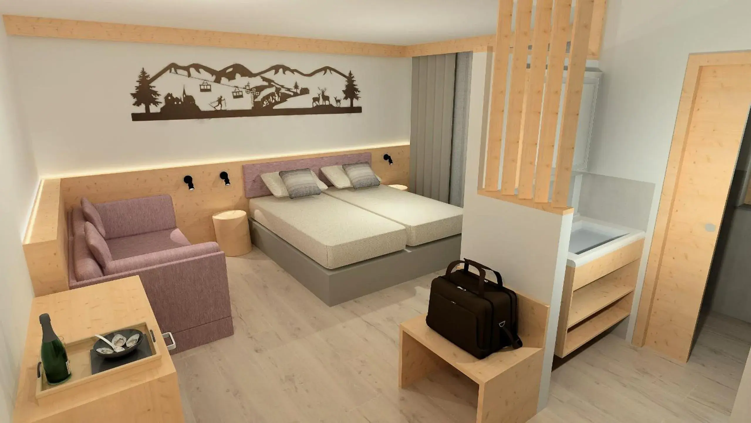 Bed in Villa Clara Bed in Villa Clara