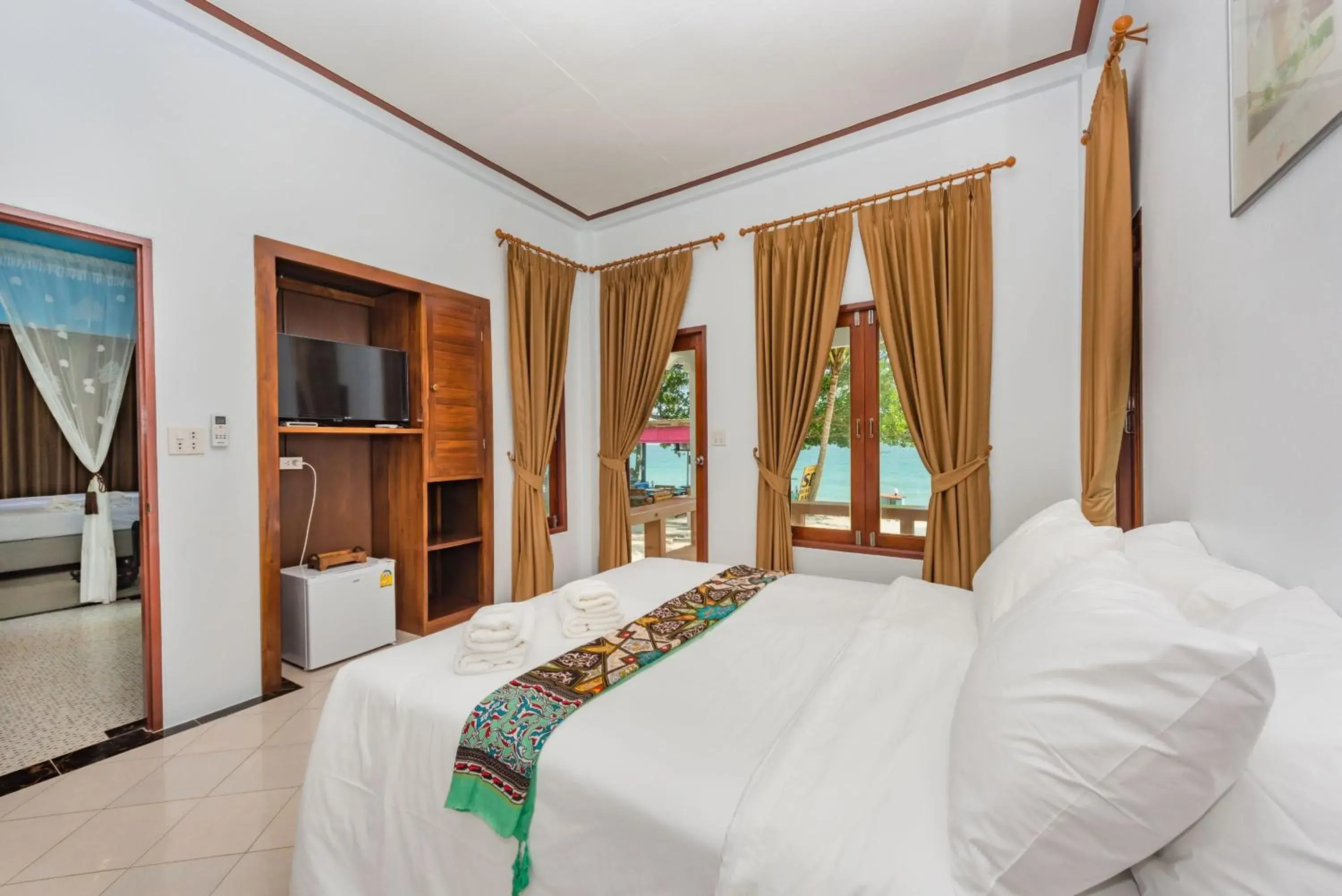 Standard Double or Twin Room with Sea View in The Boutique Khanom Standard Double or Twin Room with Sea View in The Boutique Khanom
