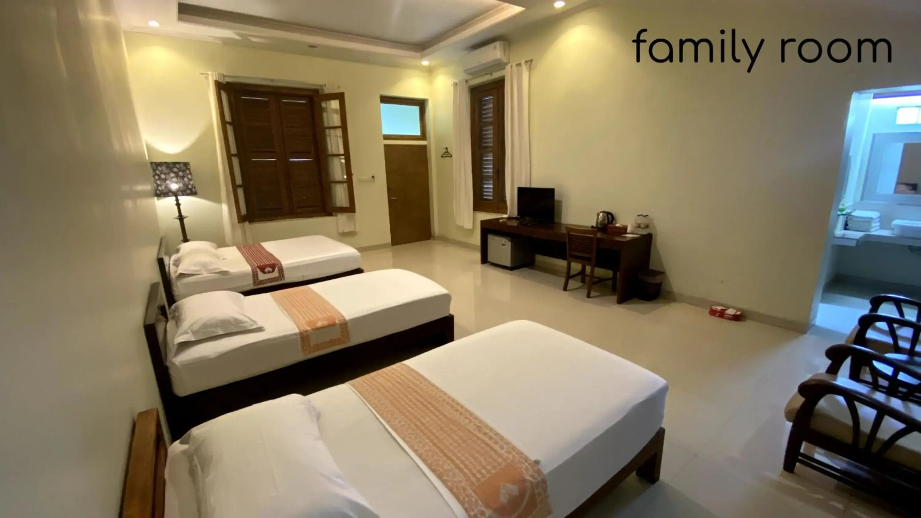Family Room with Terrace in Puri Pangeran Hotel Family Room with Terrace in Puri Pangeran Hotel