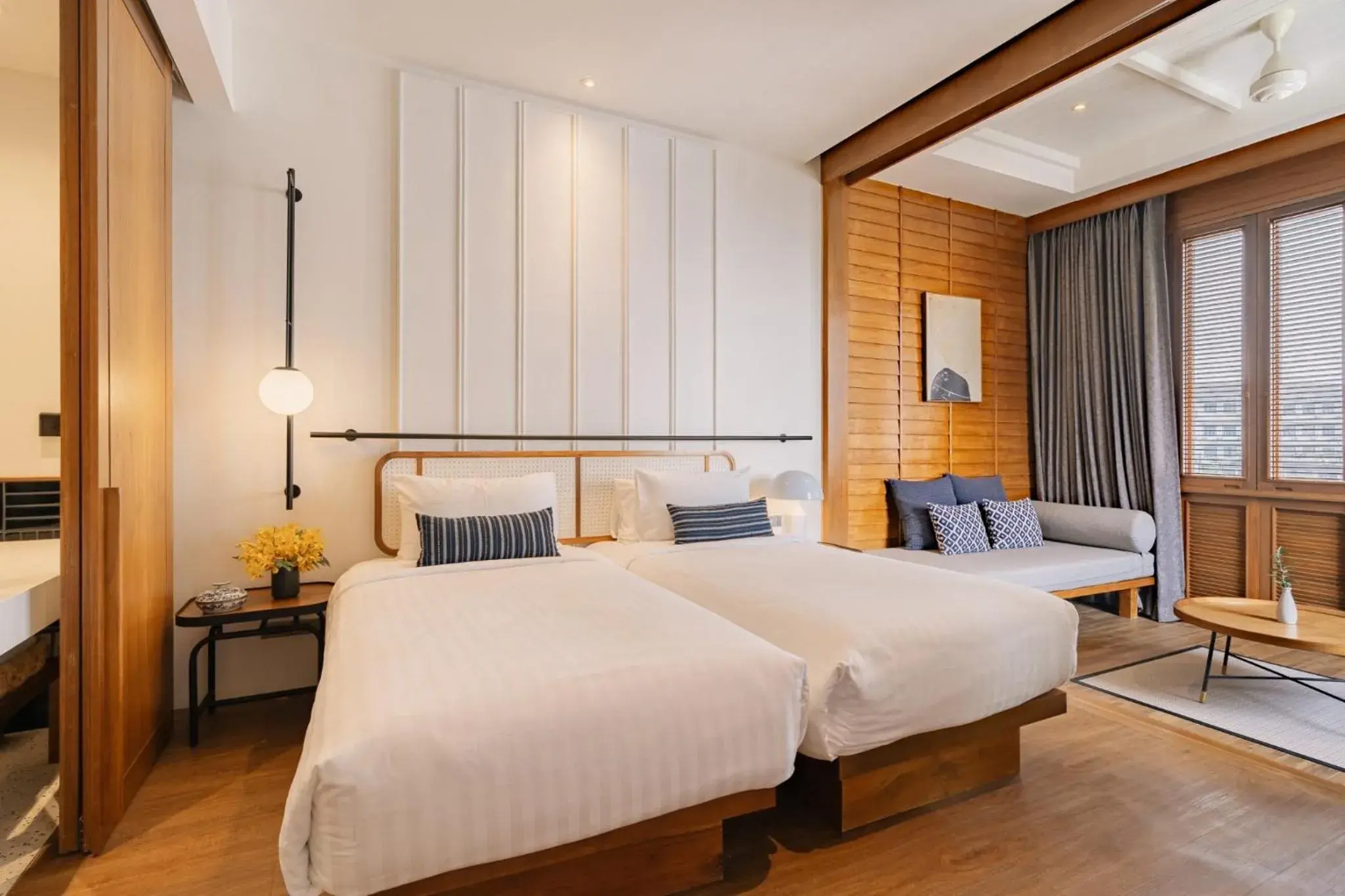 Deluxe Twin Room in Hotel Loy Chiang Mai Deluxe Twin Room in Hotel Loy Chiang Mai