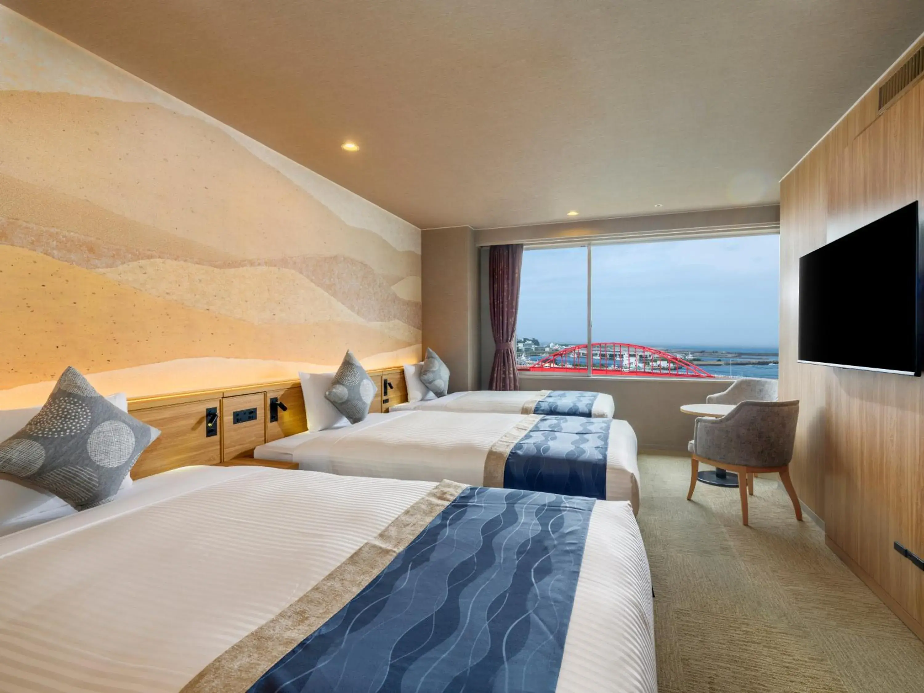 Standard Triple Room - single occupancy in KAMENOI HOTEL Oarai Standard Triple Room - single occupancy in KAMENOI HOTEL Oarai