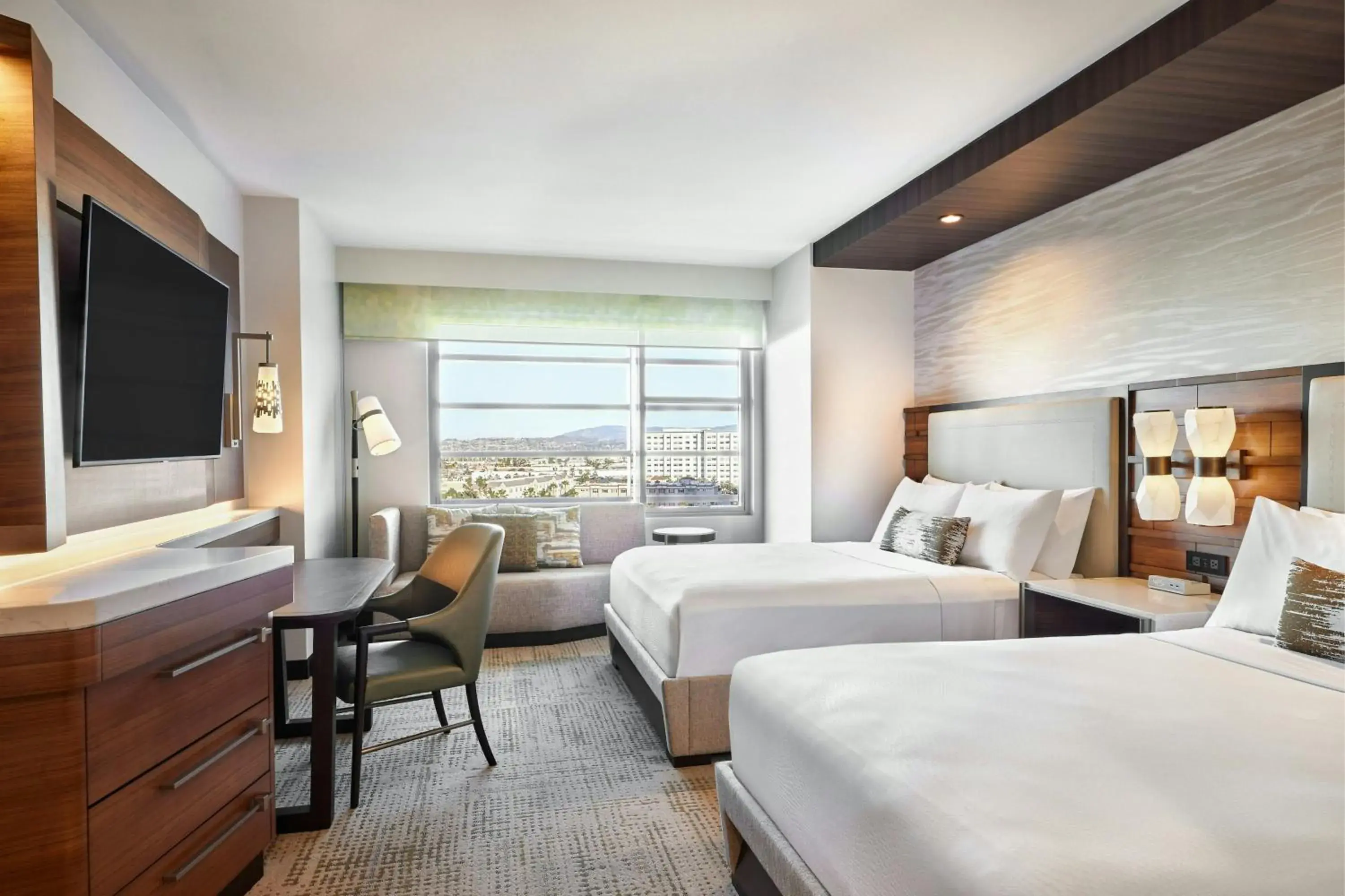 Deluxe Queen Room with Two Queen Beds - Executive Lounge Access in JW Marriott, Anaheim Resort Deluxe Queen Room with Two Queen Beds - Executive Lounge Access in JW Marriott, Anaheim Resort