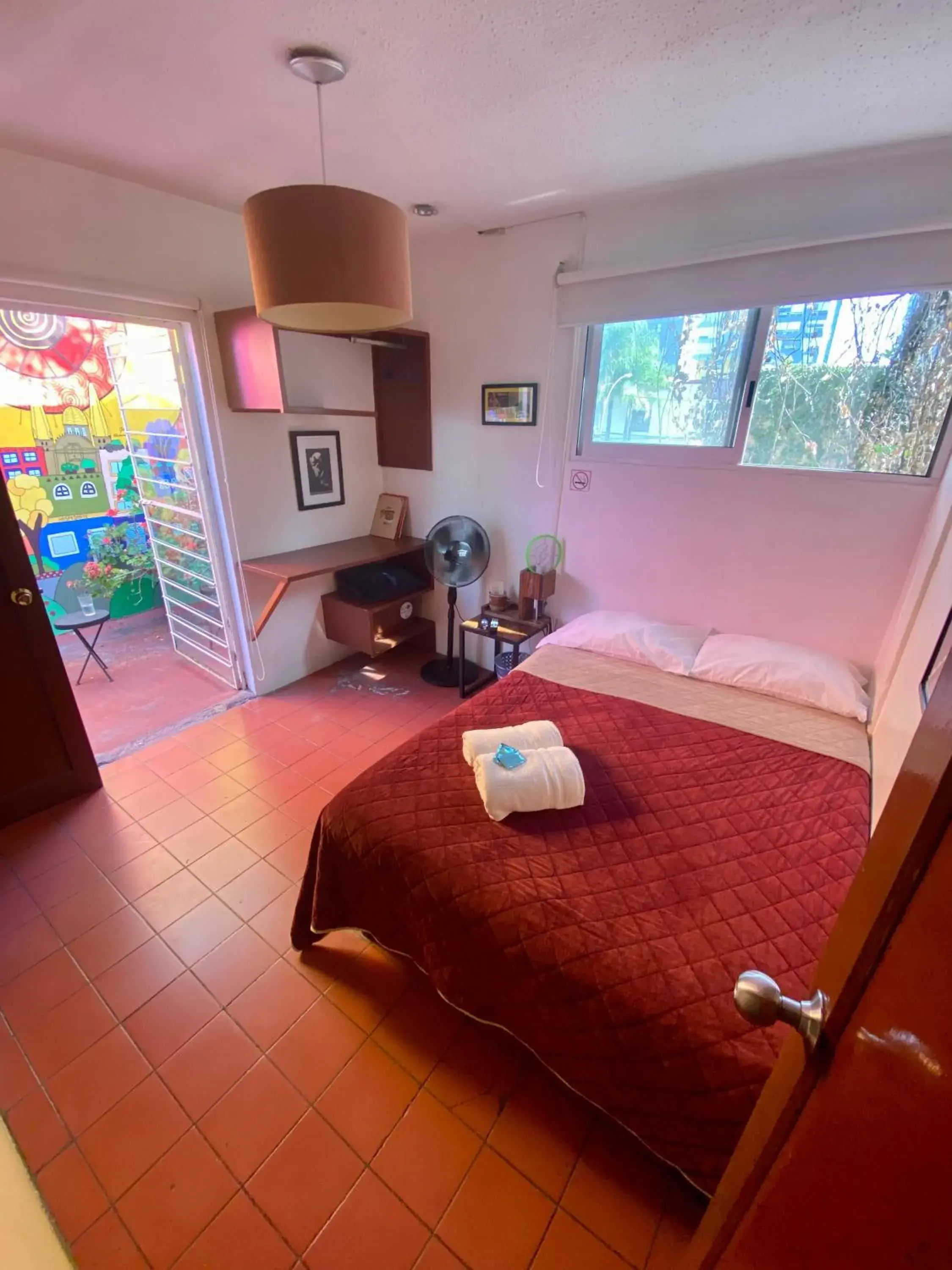 Double Room in Hostel Hospedarte Chapultepec Double Room in Hostel Hospedarte Chapultepec
