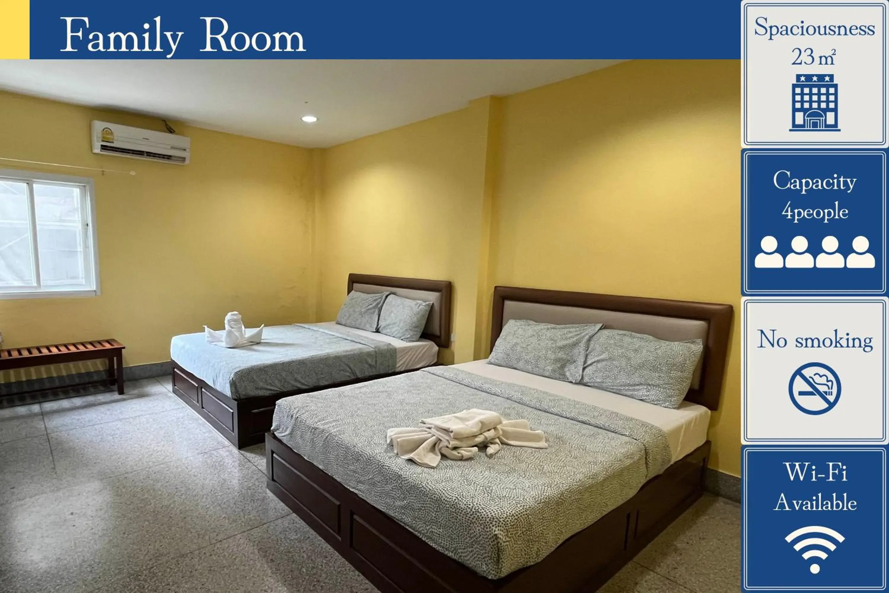 Standard Queen Room with Two Queen Beds in Excel Hotel Bangkok former Sri Krungthep Hotel Standard Queen Room with Two Queen Beds in Excel Hotel Bangkok former Sri Krungthep Hotel